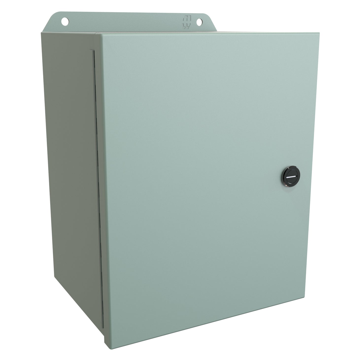 Hammond EJ1086 Type 4 Mild Steel Junction Box with Continuous Hinged Door (10" x 8" x 6") Eclipse Junior Series