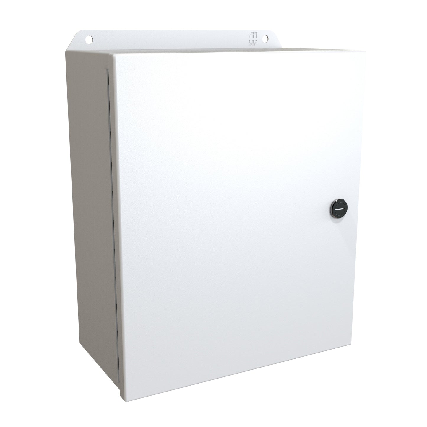Hammond EJ12105LG Eclipse Junior N4,12 Junction Box with Continuous Hinge Door - 12" x 10" x 5" - Steel/Light Gray