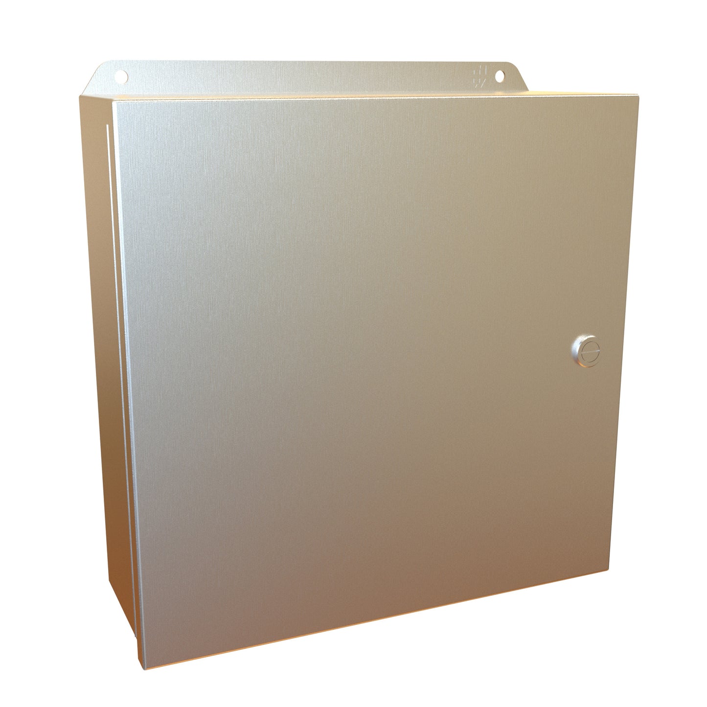 Hammond EJ12124SS Eclipse Junior N4X Junction Box with Continuous Hinge Door - 12" x 12" x 4" - 304 Stainless Steel