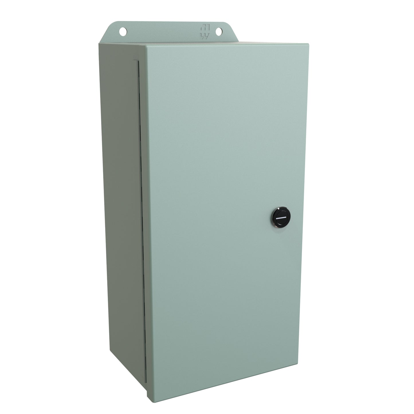Hammond EJ1264 Eclipse Junior N4,12 Junction Box with Continuous Hinge Door - 12" x 6" x 4" - Steel/Gray