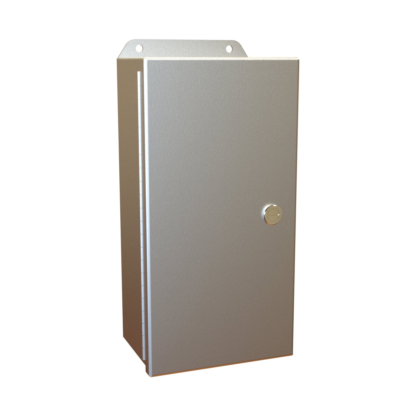 Hammond EJ1264AL Eclipse Junior N4X Junction Box with Continuous Hinge Door - 12" x 6" x 4" - Aluminum