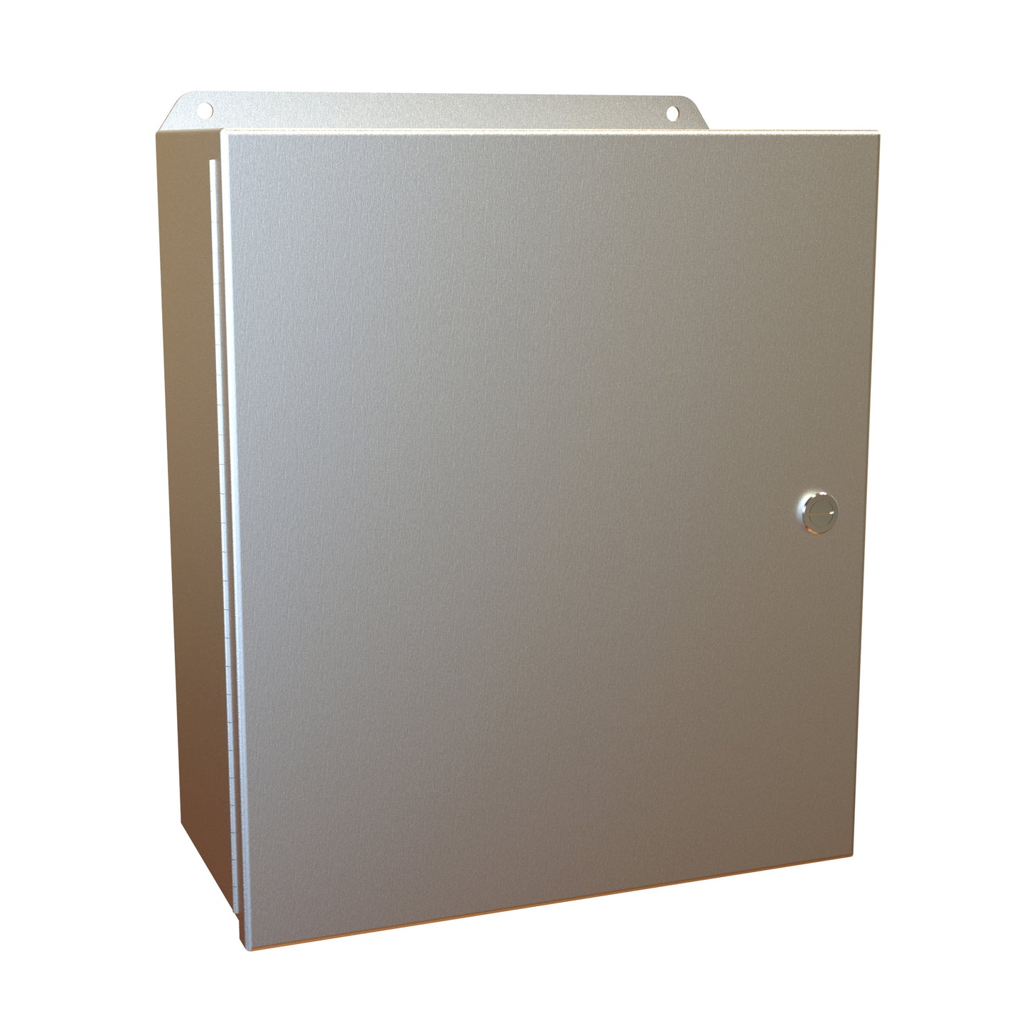 Hammond EJ14126AL Eclipse Junior N4X Junction Box with Continuous Hinge Door - 14" x 12" x 6" - Aluminum