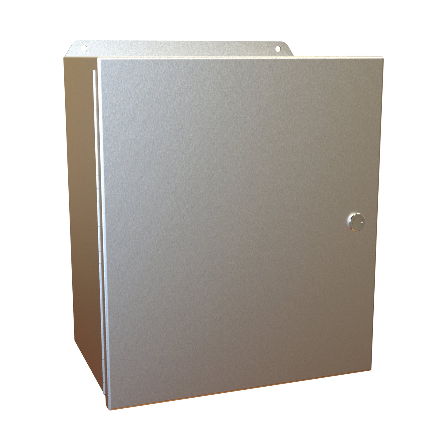 Hammond EJ14128AL Eclipse Junior N4X Junction Box with Continuous Hinge Door - 14" x 12" x 8" - Aluminum
