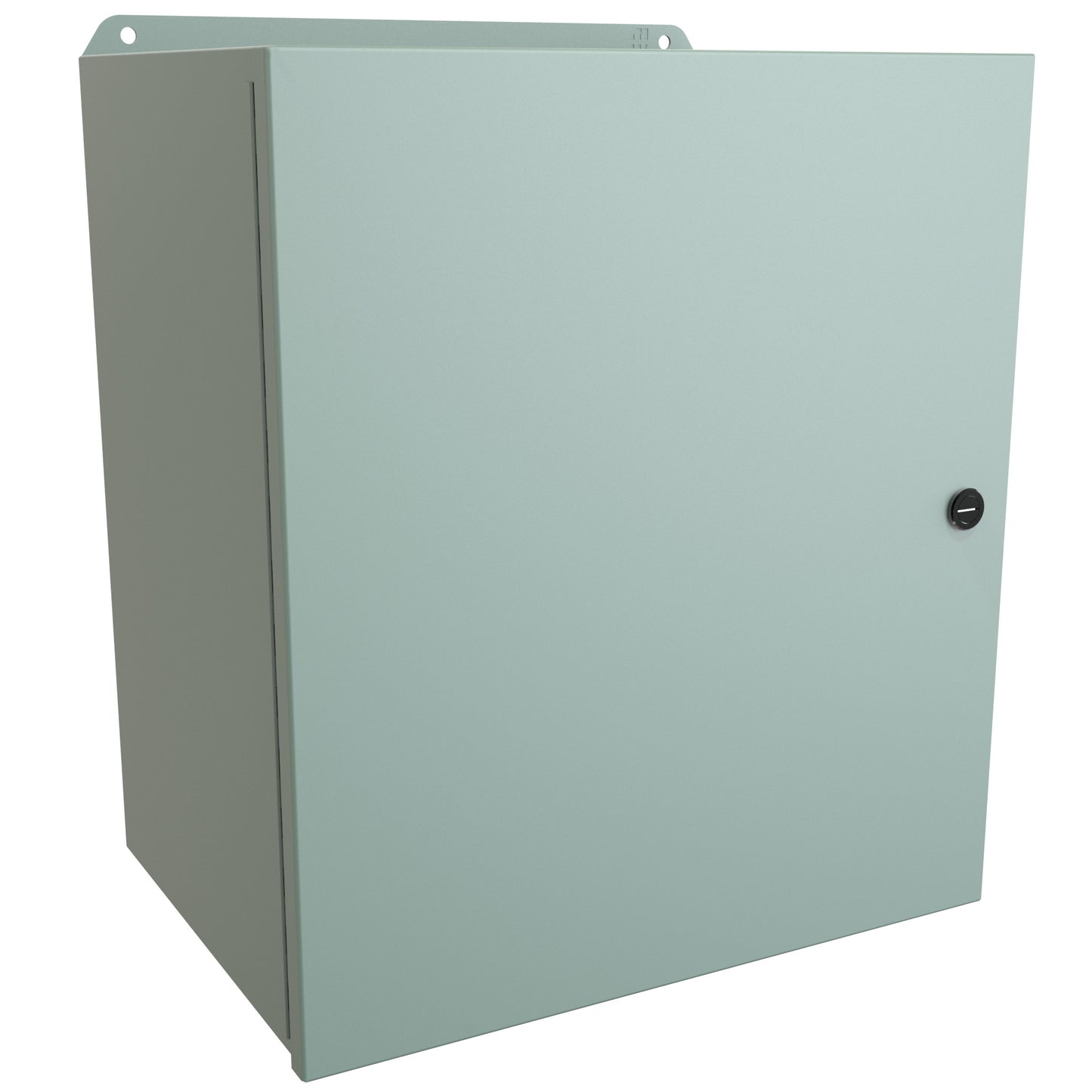 Hammond EJ161410 Eclipse Junior N4,12 Junction Box with Continuous Hinge Door - 16" x 14" x 10" - Steel/Gray