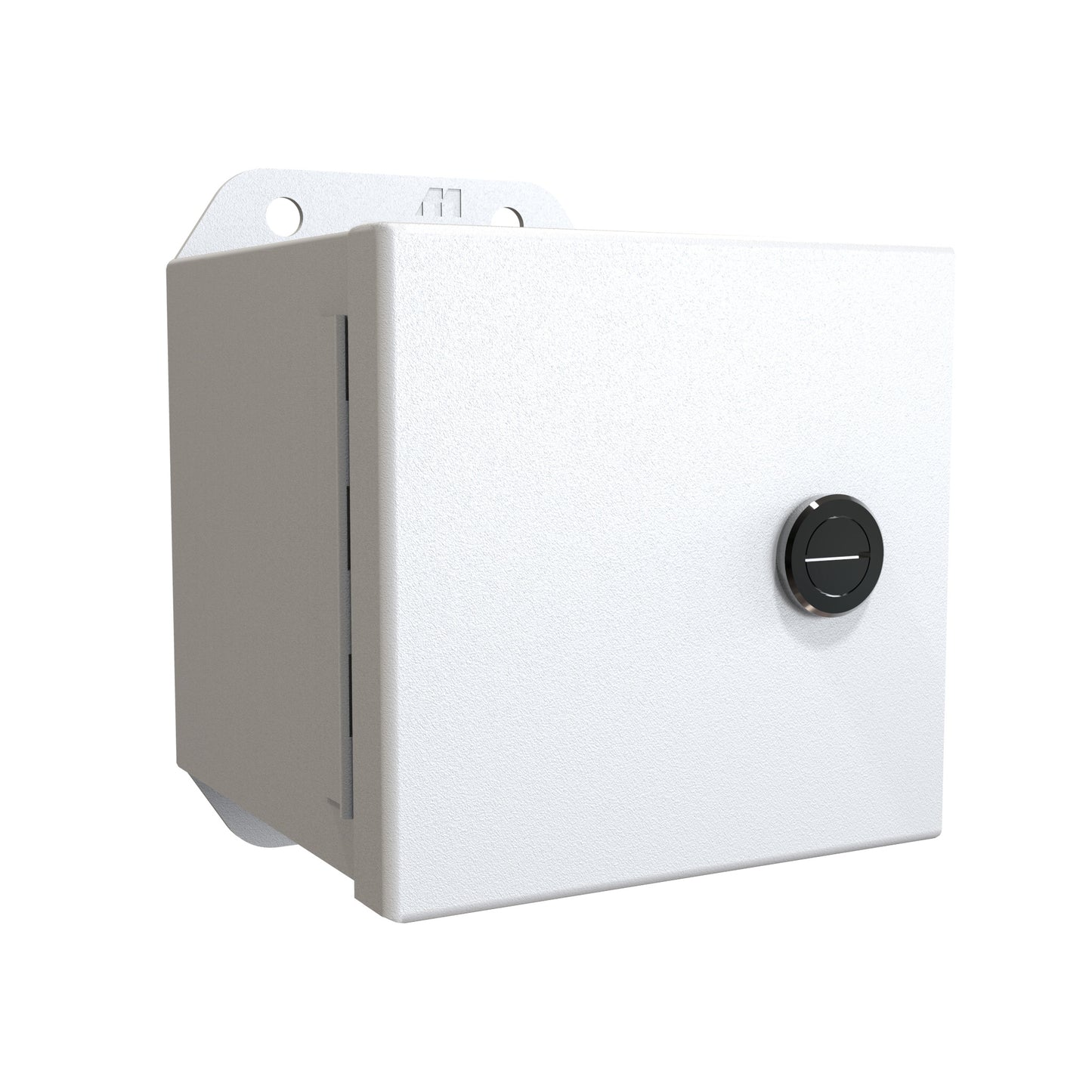 Hammond EJ444LG Eclipse Junior N4,12 Junction Box - 4" x 4" x 4" - Steel/Light Gray