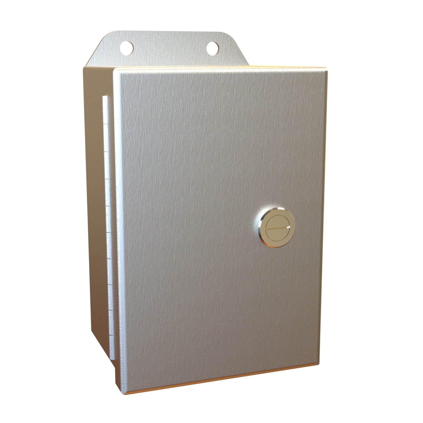 Hammond EJ643AL Eclipse Junior N4X Junction Box with Continuous Hinge Door - 6" x 4" x 3" - Aluminum