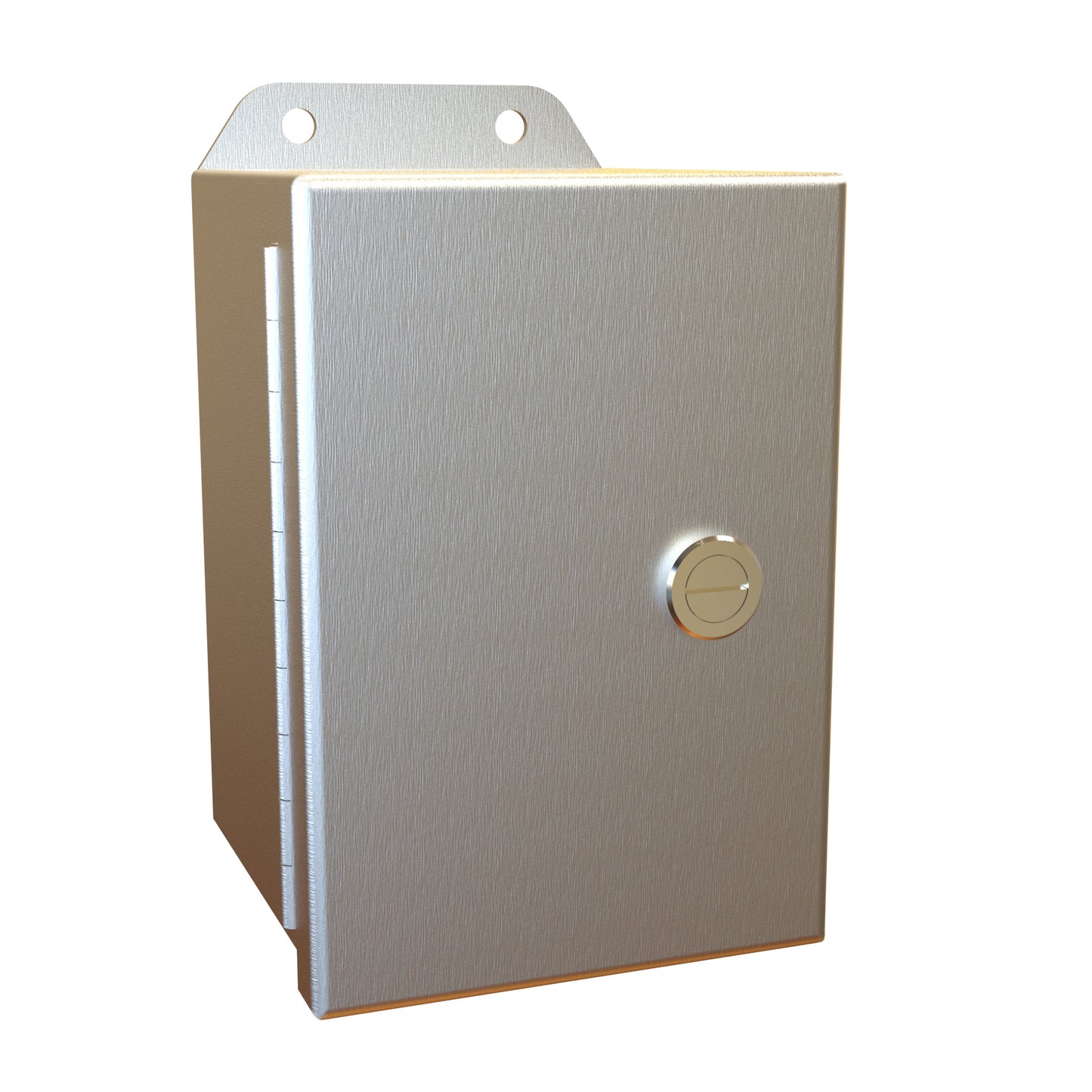 Hammond EJ644AL Eclipse Junior N4X Junction Box with Continuous Hinge Door - 6" x 4" x 4" - Aluminum