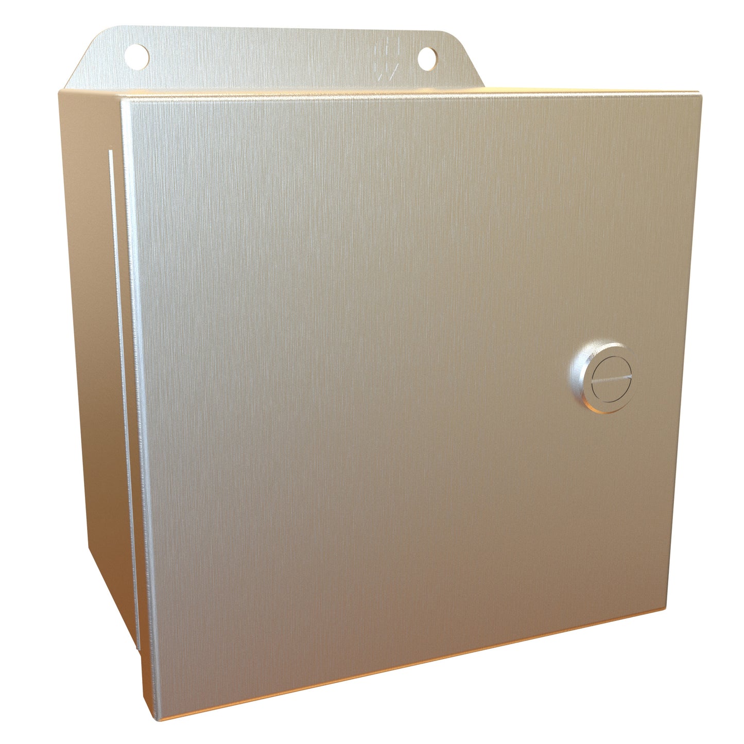 Hammond EJ664S16 Eclipse Junior N4X Junction Box with Continuous Hinge Door - 6" x 6" x 4" - 316 Stainless Steel