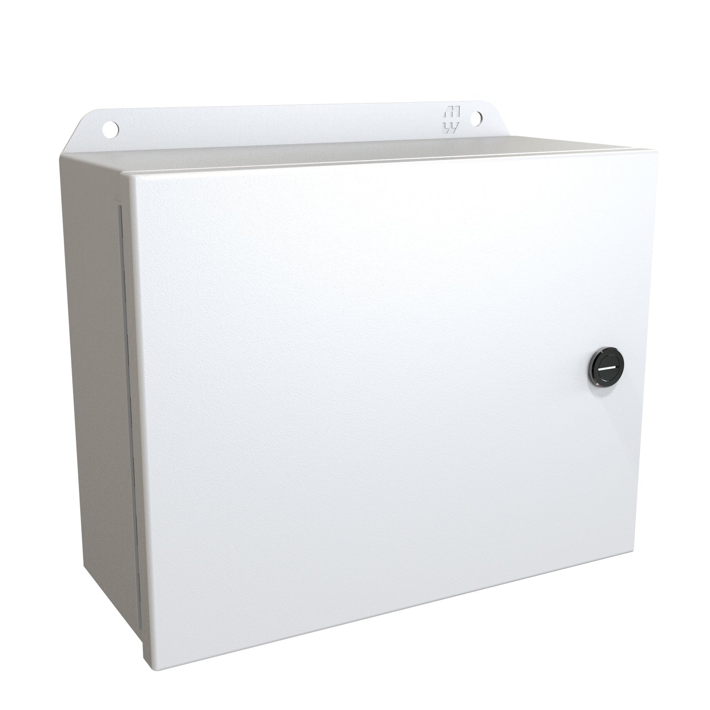 Hammond EJ8104LG Eclipse Junior N4,12 Junction Box with Continuous Hinge Door - 8" x 10" x 4" - Steel/Light Gray