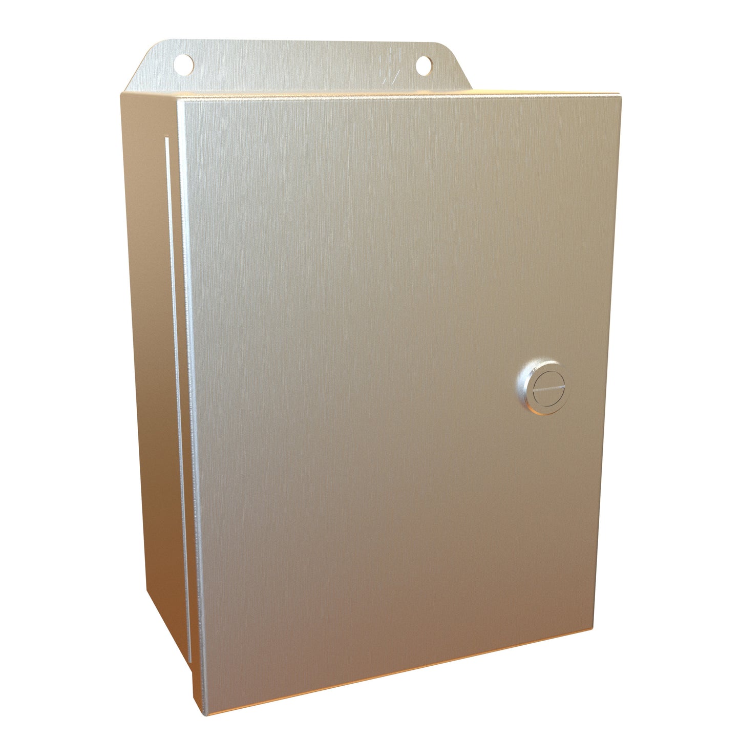 Hammond EJ863S16 Eclipse Junior N4X Junction Box with Continuous Hinge Door - 8" x 6" x 3.5" - 316 Stainless Steel