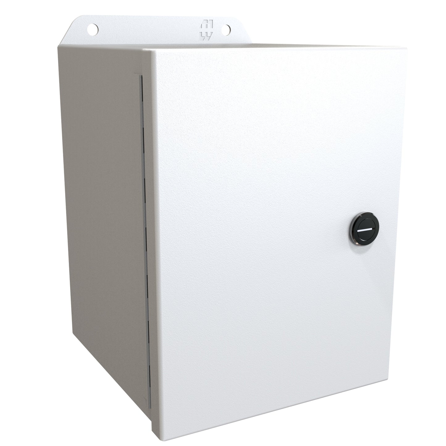 Hammond EJ866LG Eclipse Junior N4,12 Junction Box with Continuous Hinge Door - 8" x 6" x 6" - Steel/Light Gray