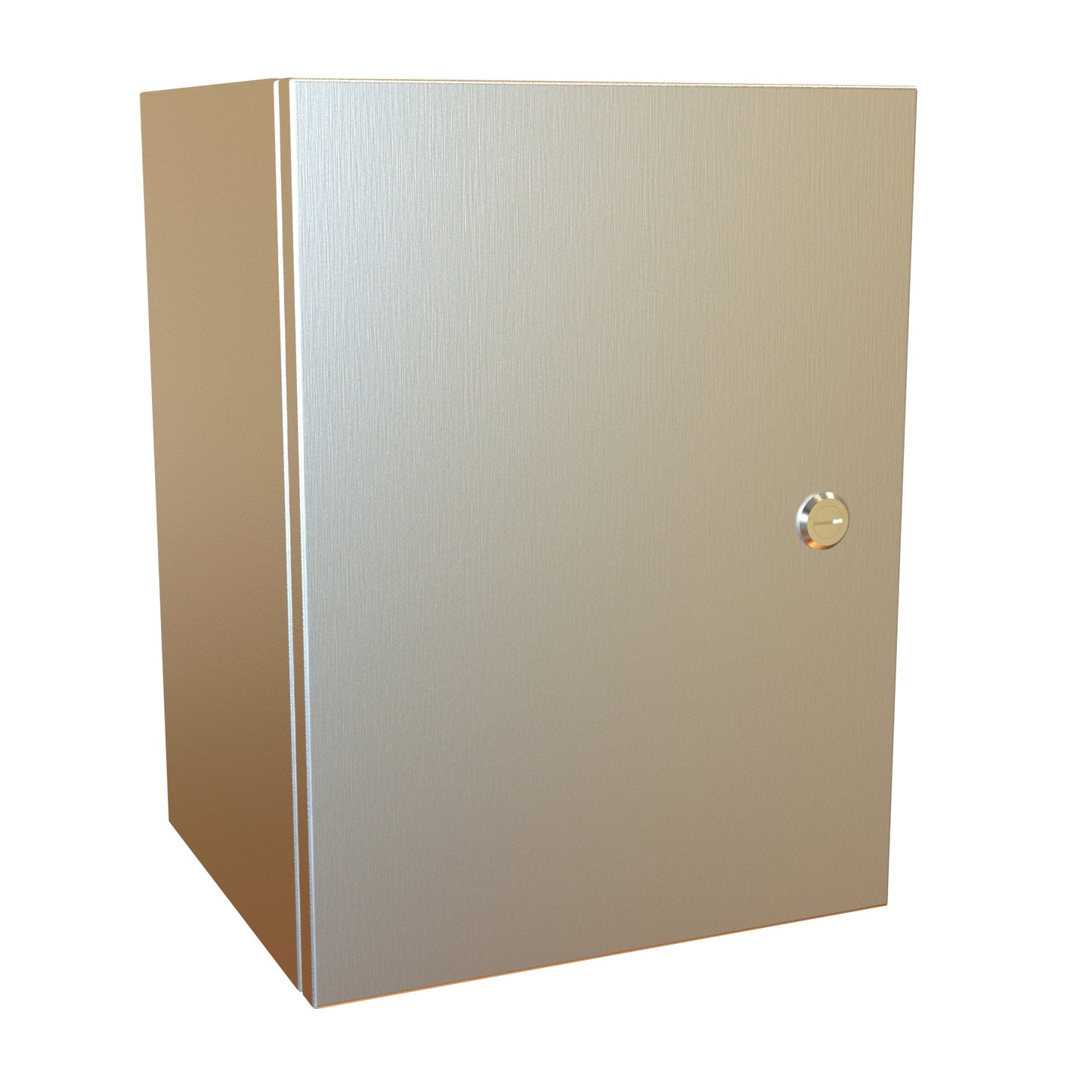 Hammond EN4SD161210S16 N4X Eclipse Wallmount Enclosure, Hinge Door with Quarter Turn, 16" x 12" x 10", 316 Stainless Steel