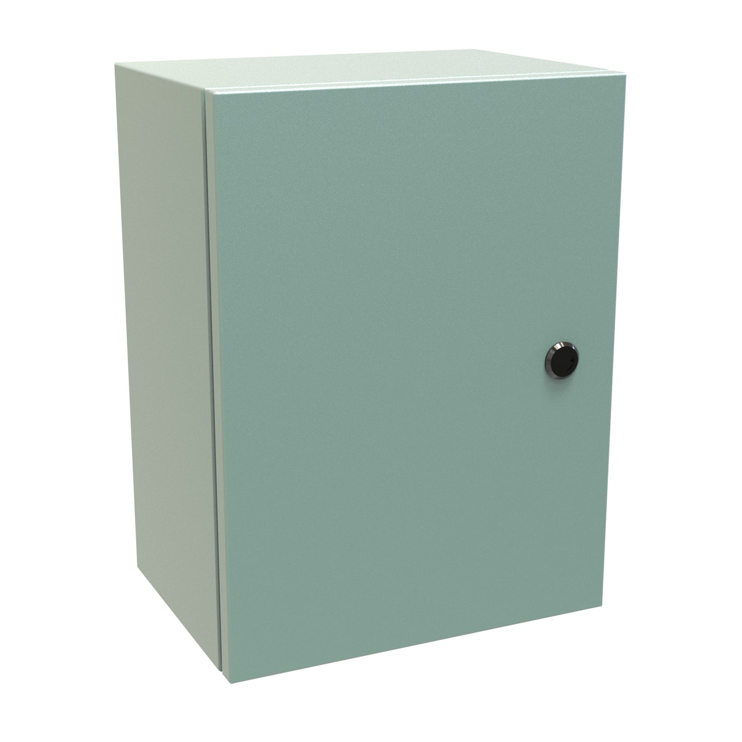 Hammond EN4SD16128GY N4,12 Eclipse Wallmount Enclosure, Hinge Door with Quarter Turn, 16" x 12" x 8", Steel/Gray
