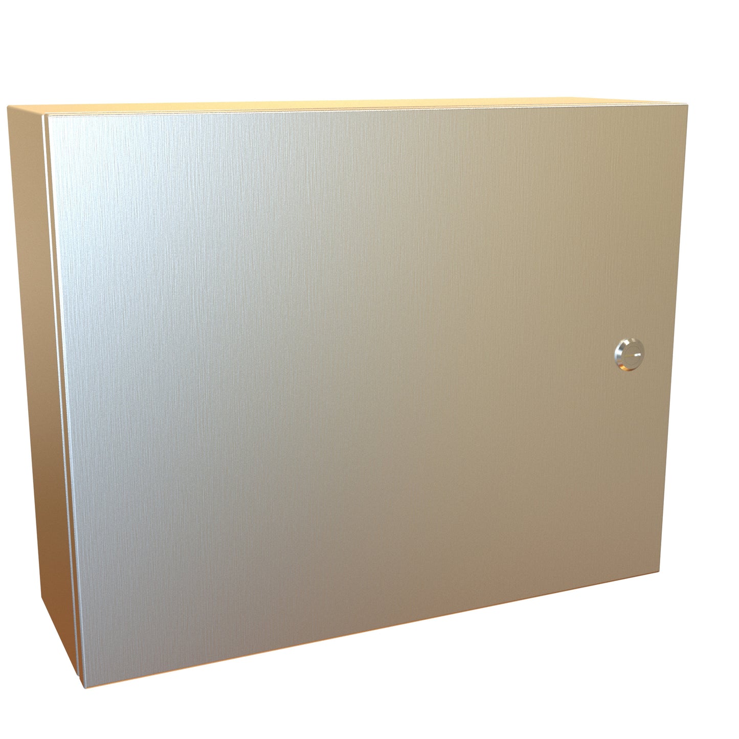 Hammond EN4SD16206SS N4X Eclipse Wallmount Enclosure, Hinge Door with Quarter Turn, 16" x 20" x 6", 304 Stainless Steel
