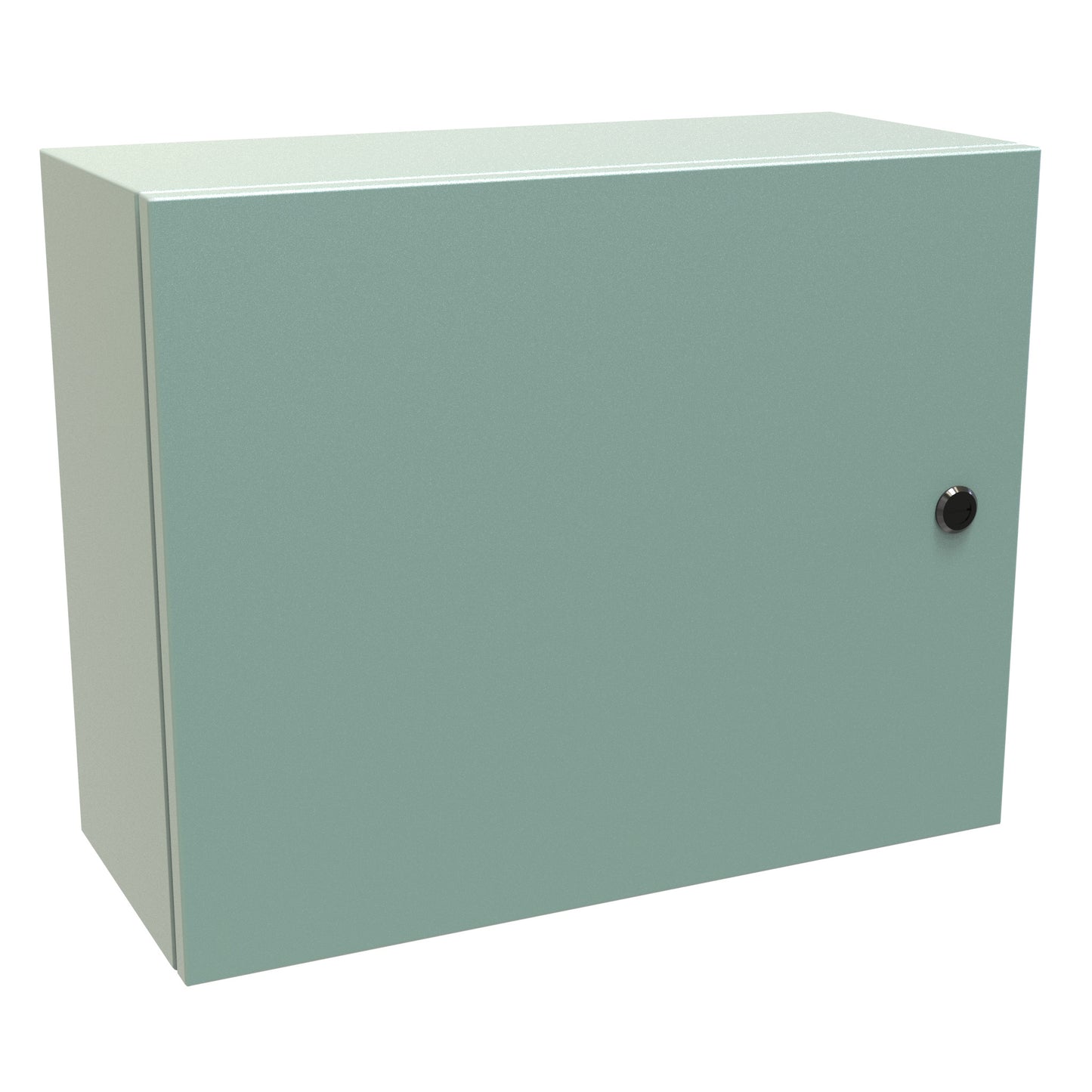 Hammond EN4SD16208GY N4,12 Eclipse Wallmount Enclosure, Hinge Door with Quarter Turn, 16" x 20" x 8", Steel/Gray