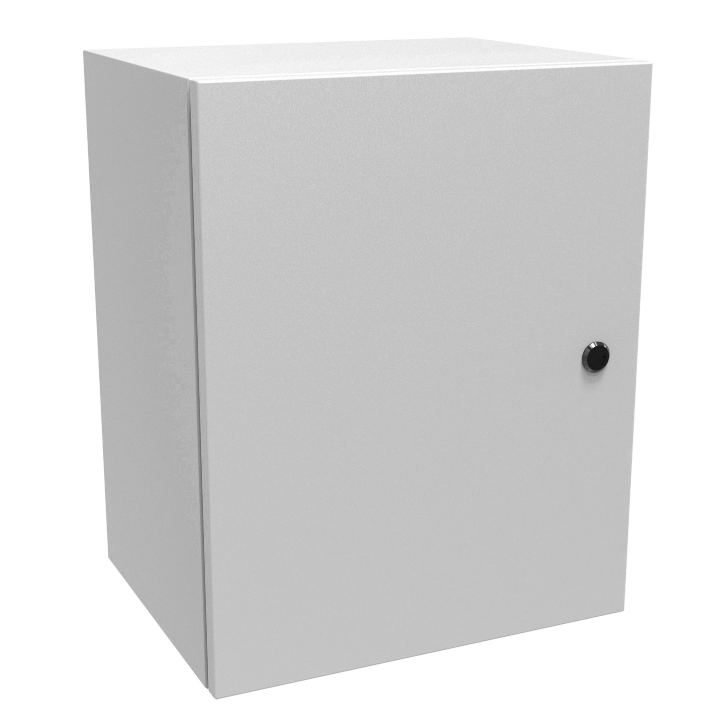 Hammond EN4SD201612LG N4,12 Eclipse Wallmount Enclosure, Hinge Door with Quarter Turn, 20" x 16" x 12", Steel/Light Gray