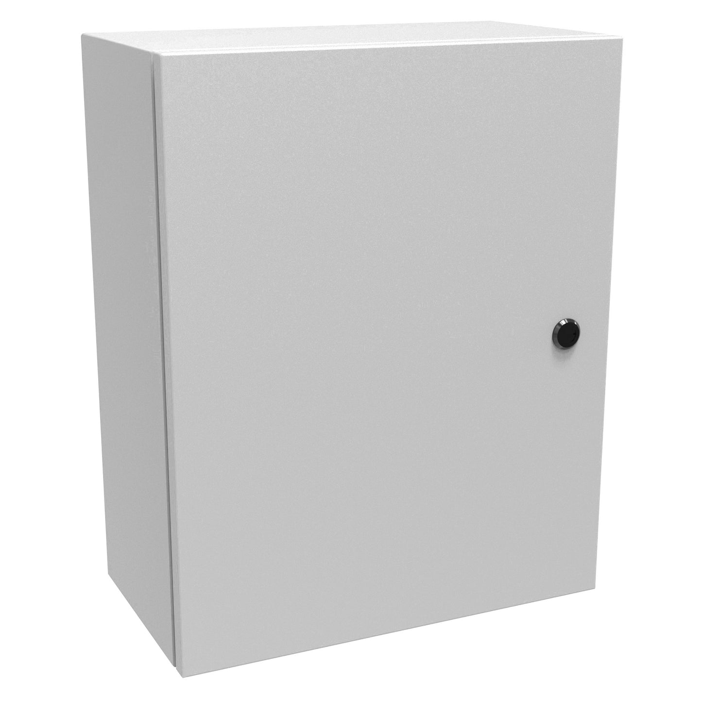 Hammond EN4SD20168LG N4,12 Eclipse Wallmount Enclosure, Hinge Door with Quarter Turn, 20" x 16" x 8", Steel/Light Gray