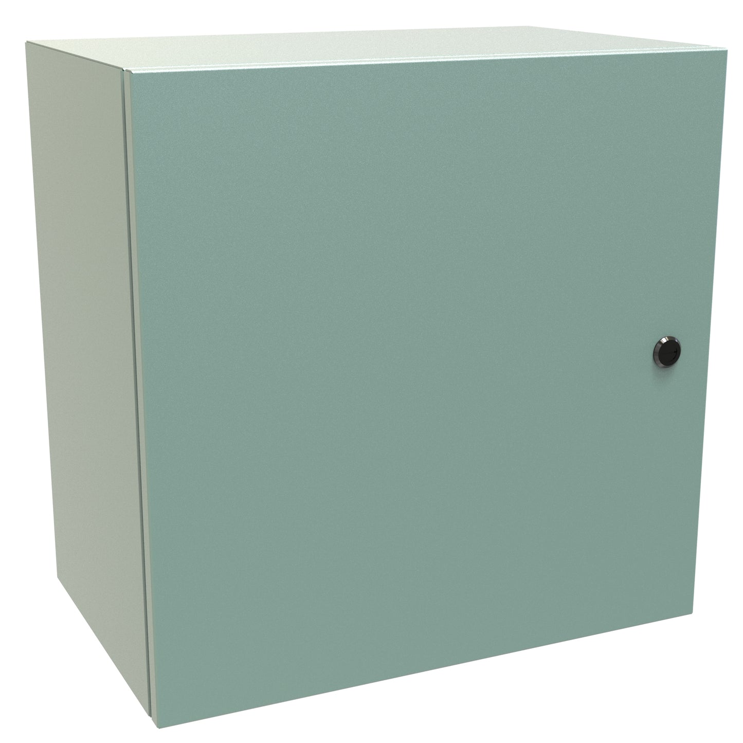 Hammond EN4SD202012GY N4,12 Eclipse Wallmount Enclosure, Hinge Door with Quarter Turn, 20" x 20" x 12", Steel/Gray