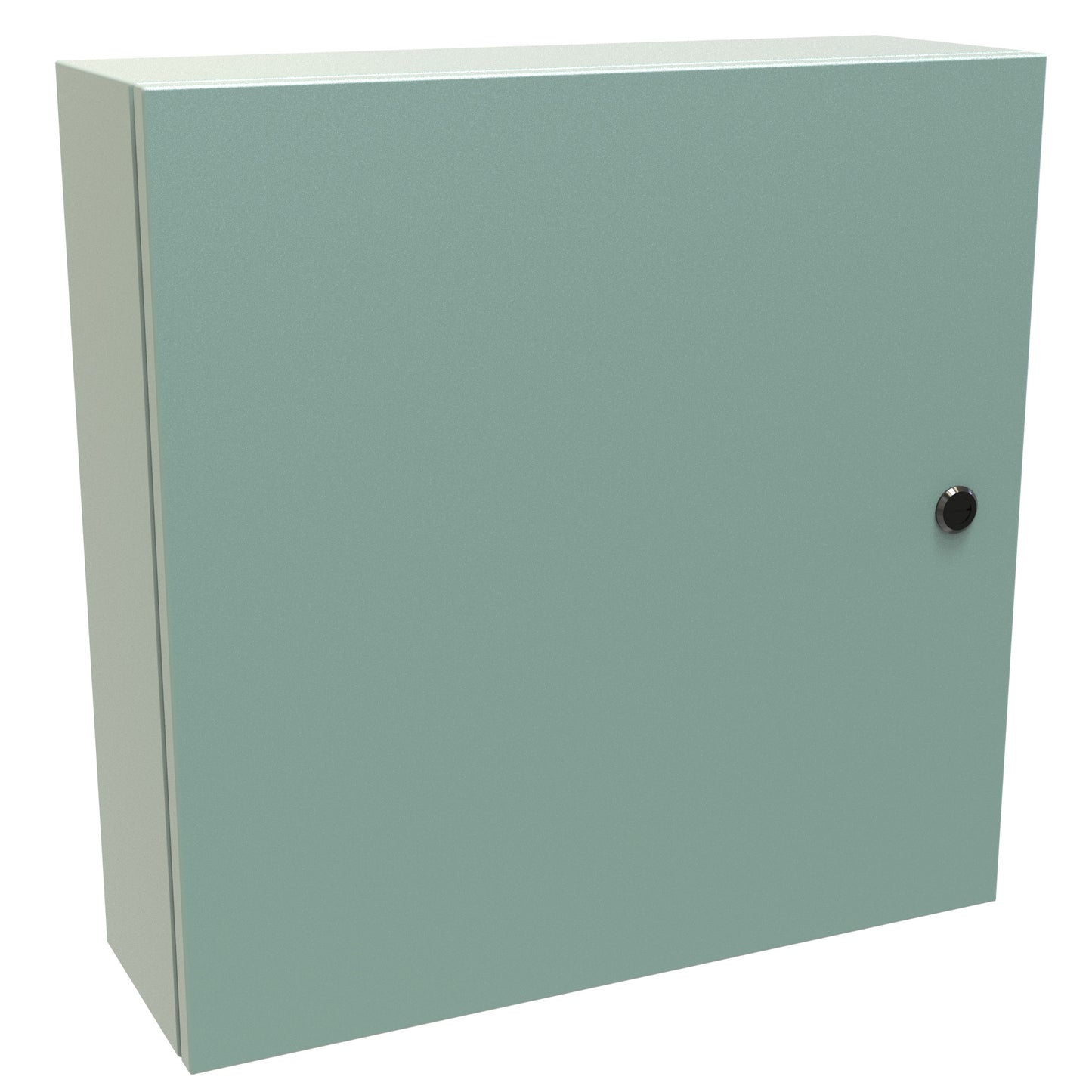 Hammond EN4SD20206GY N4,12 Eclipse Wallmount Enclosure, Hinge Door with Quarter Turn, 20" x 20" x 6", Steel/Gray