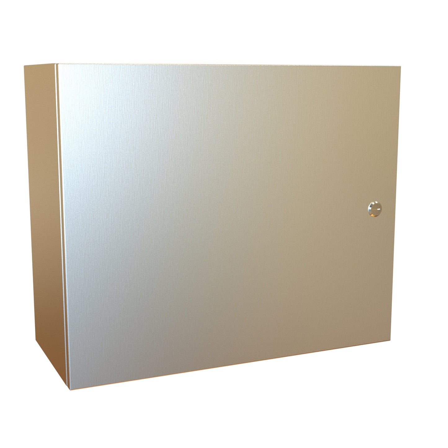 Hammond EN4SD202410S16 N4X Eclipse Wallmount Enclosure, Hinge Door with Quarter Turn, 20" x 24" x 10", 316 Stainless Steel