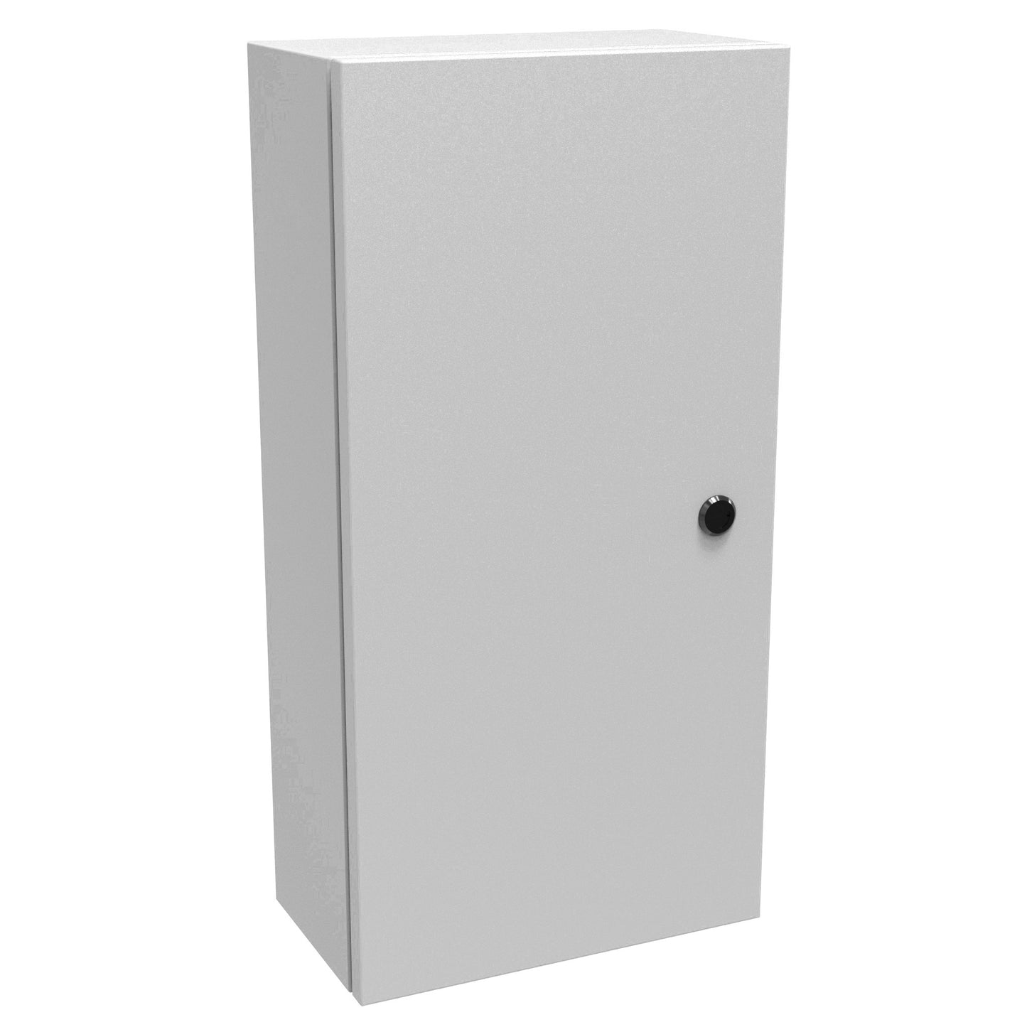 Hammond EN4SD24126LG N4,12 Eclipse Wallmount Enclosure, Hinge Door with Quarter Turn, 24" x 12" x 6", Steel/Light Gray
