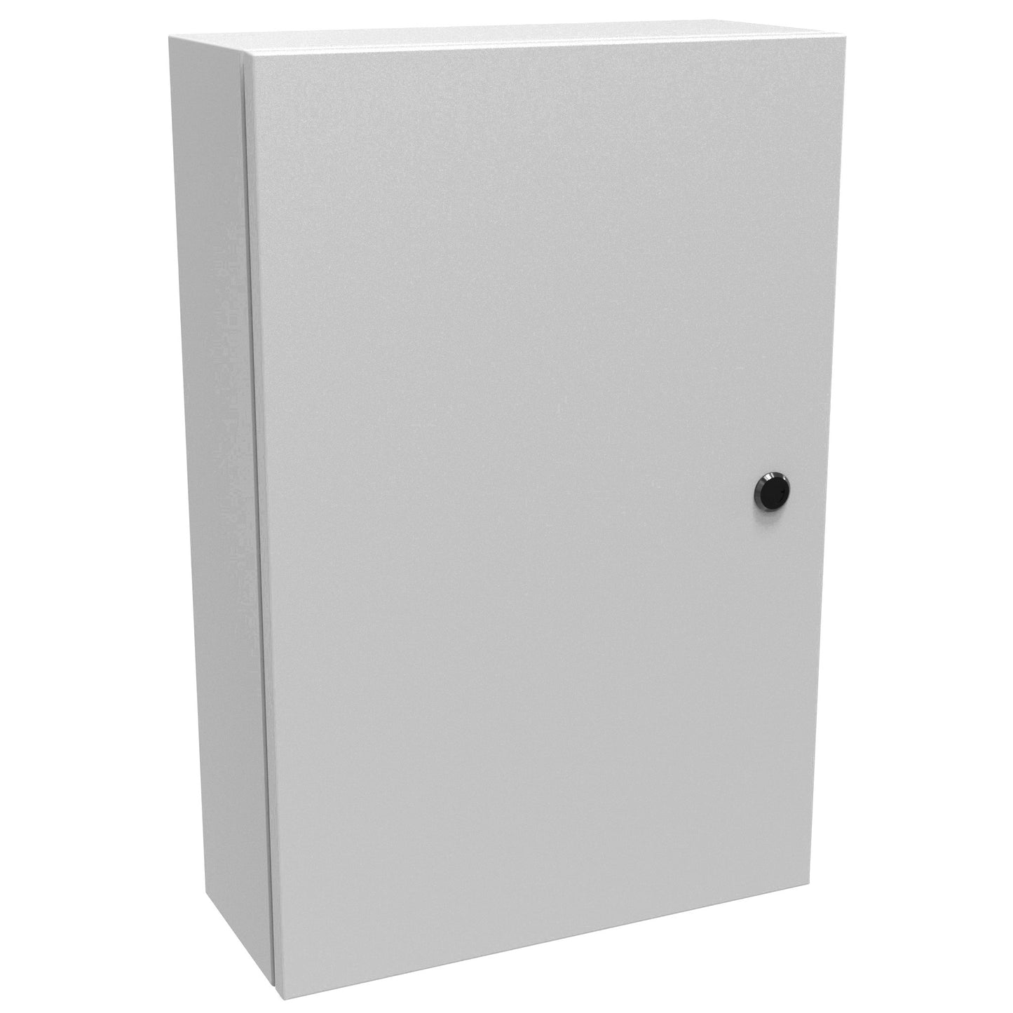 Hammond EN4SD24166LG N4,12 Eclipse Wallmount Enclosure, Hinge Door with Quarter Turn, 24" x 16" x 6", Steel/Light Gray