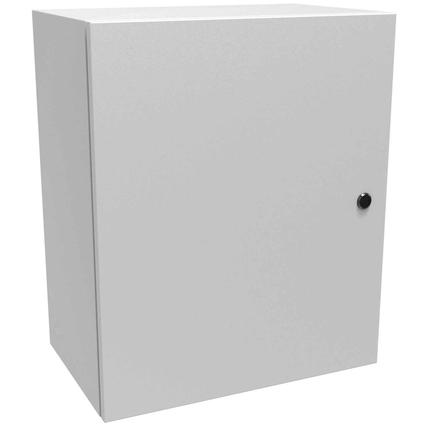 Hammond EN4SD242012LG N4,12 Eclipse Wallmount Enclosure, Hinge Door with Quarter Turn, 24" x 20" x 12", Steel/Light Gray