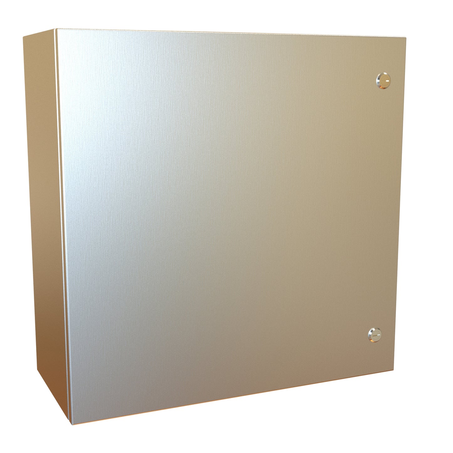 Hammond EN4SD242410S16 N4X Eclipse Wallmount Enclosure, Hinge Door with Quarter Turn, 24" x 24" x 10", 316 Stainless Steel