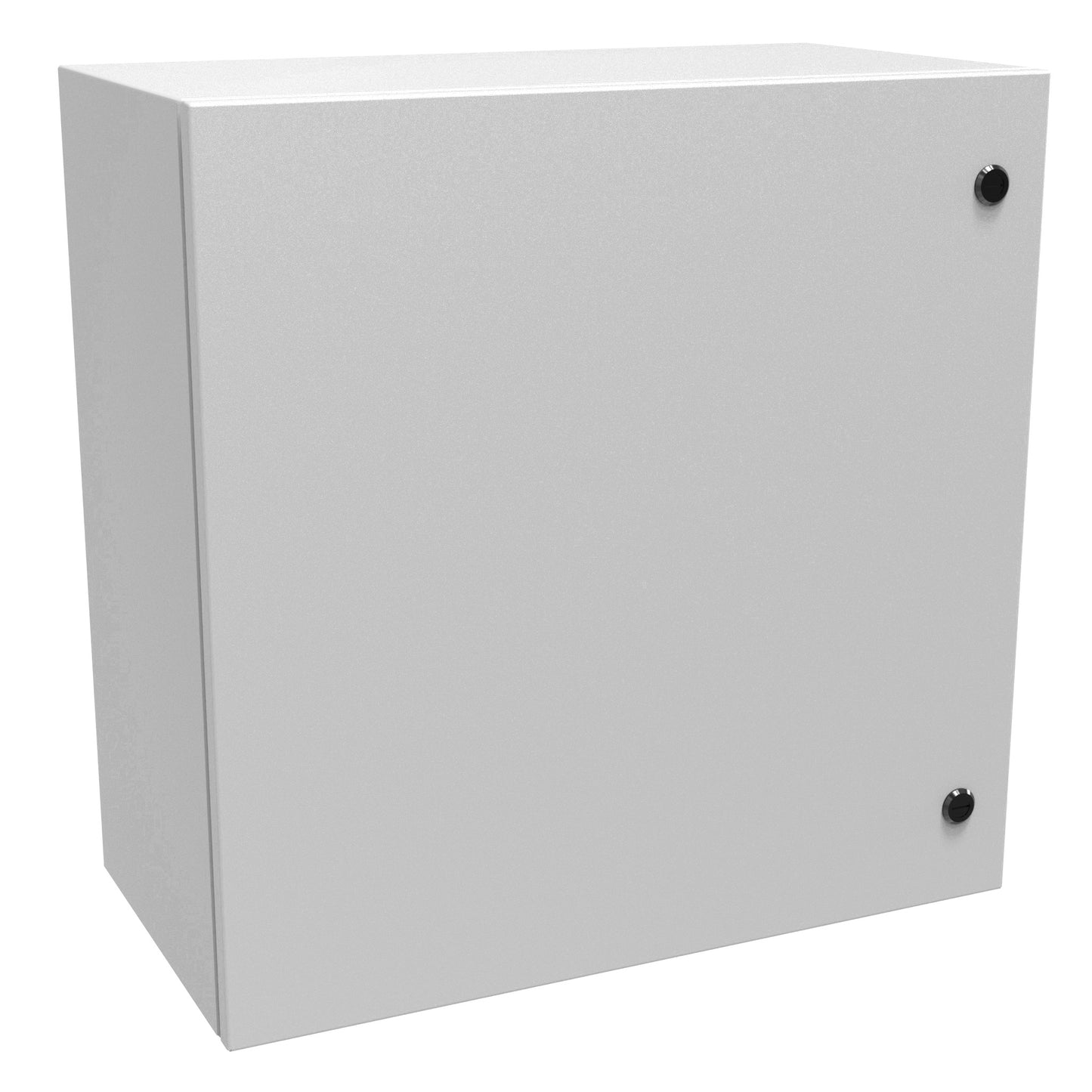 Hammond EN4SD242412LG N4,12 Eclipse Wallmount Enclosure, Hinge Door with Quarter Turn, 24" x 24" x 12", Steel/Light Gray
