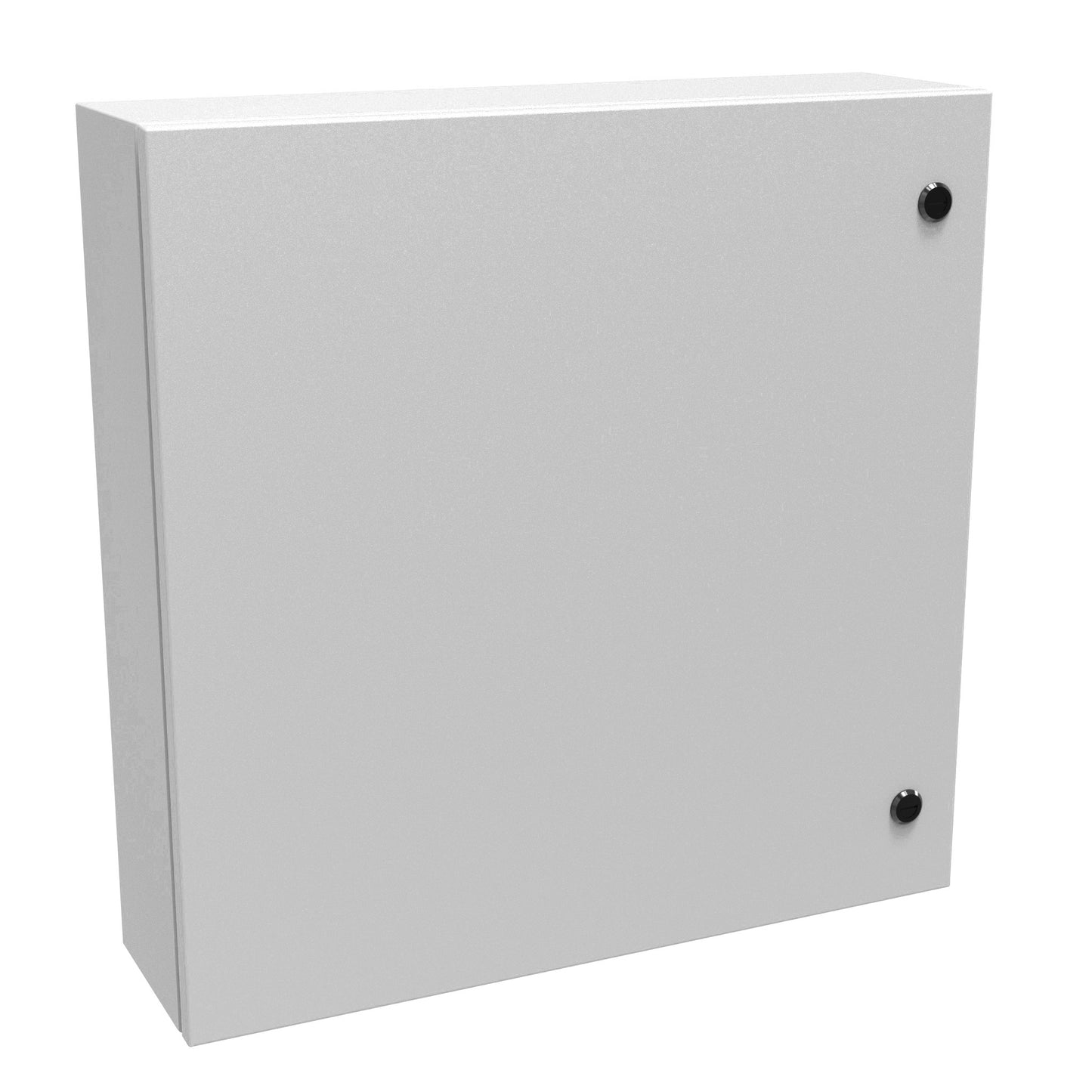 Hammond EN4SD24246LG N4,12 Eclipse Wallmount Enclosure, Hinge Door with Quarter Turn, 24" x 24" x 6", Steel/Light Gray