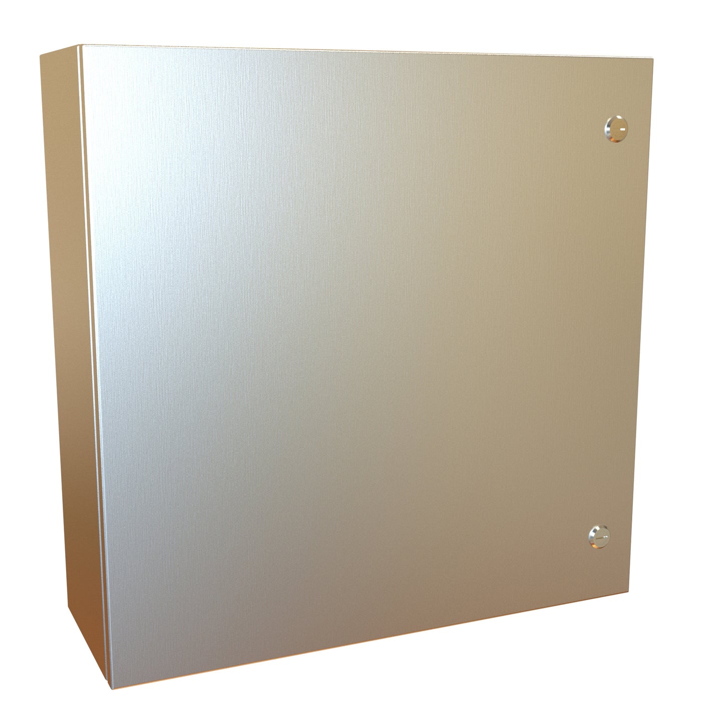 Hammond EN4SD24248S16 N4X Eclipse Wallmount Enclosure, Hinge Door with Quarter Turn, 24" x 24" x 8", 316 Stainless Steel