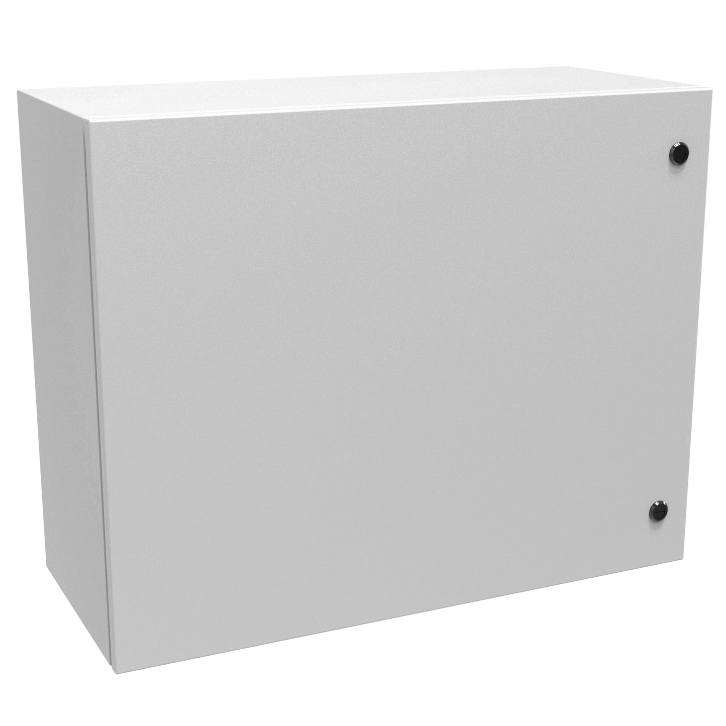Hammond EN4SD243012LG N4,12 Eclipse Wallmount Enclosure, Hinge Door with Quarter Turn, 24" x 30" x 12", Steel/Lt Gray