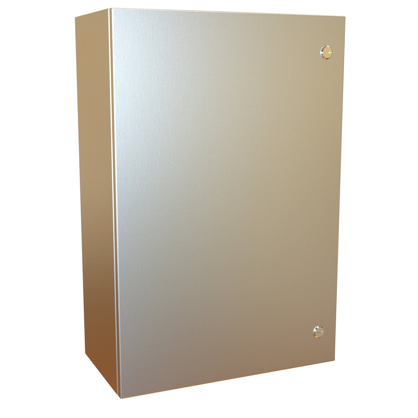 Hammond EN4SD302010S16 N4X Eclipse Wallmount Enclosure, Hinge Door with Quarter Turn, 30" x 20" x 10", 316 Stainless Steel