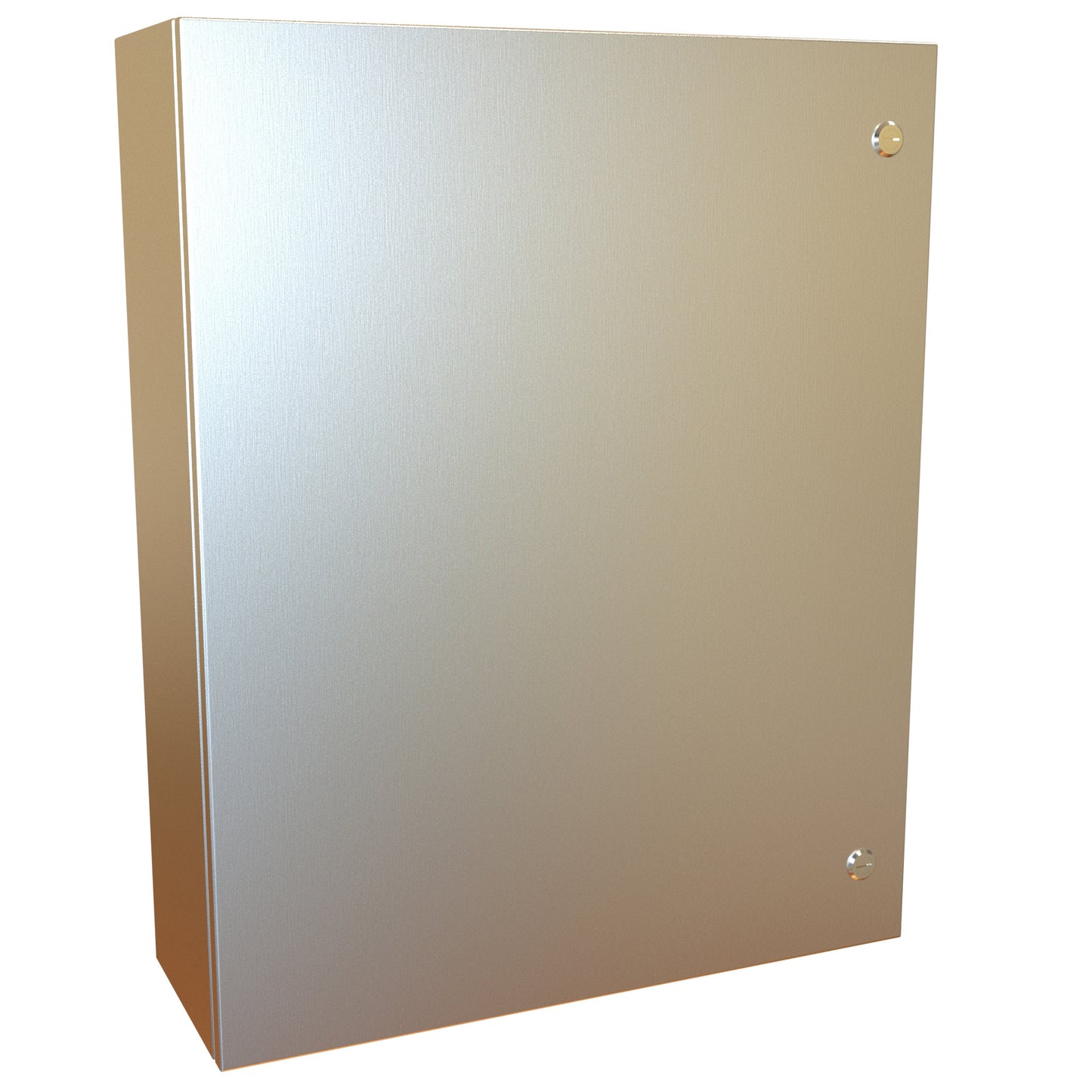 Hammond EN4SD30248S16 N4X Eclipse Wallmount Enclosure, Hinge Door with Quarter Turn, 30" x 24" x 8", 316 Stainless Steel