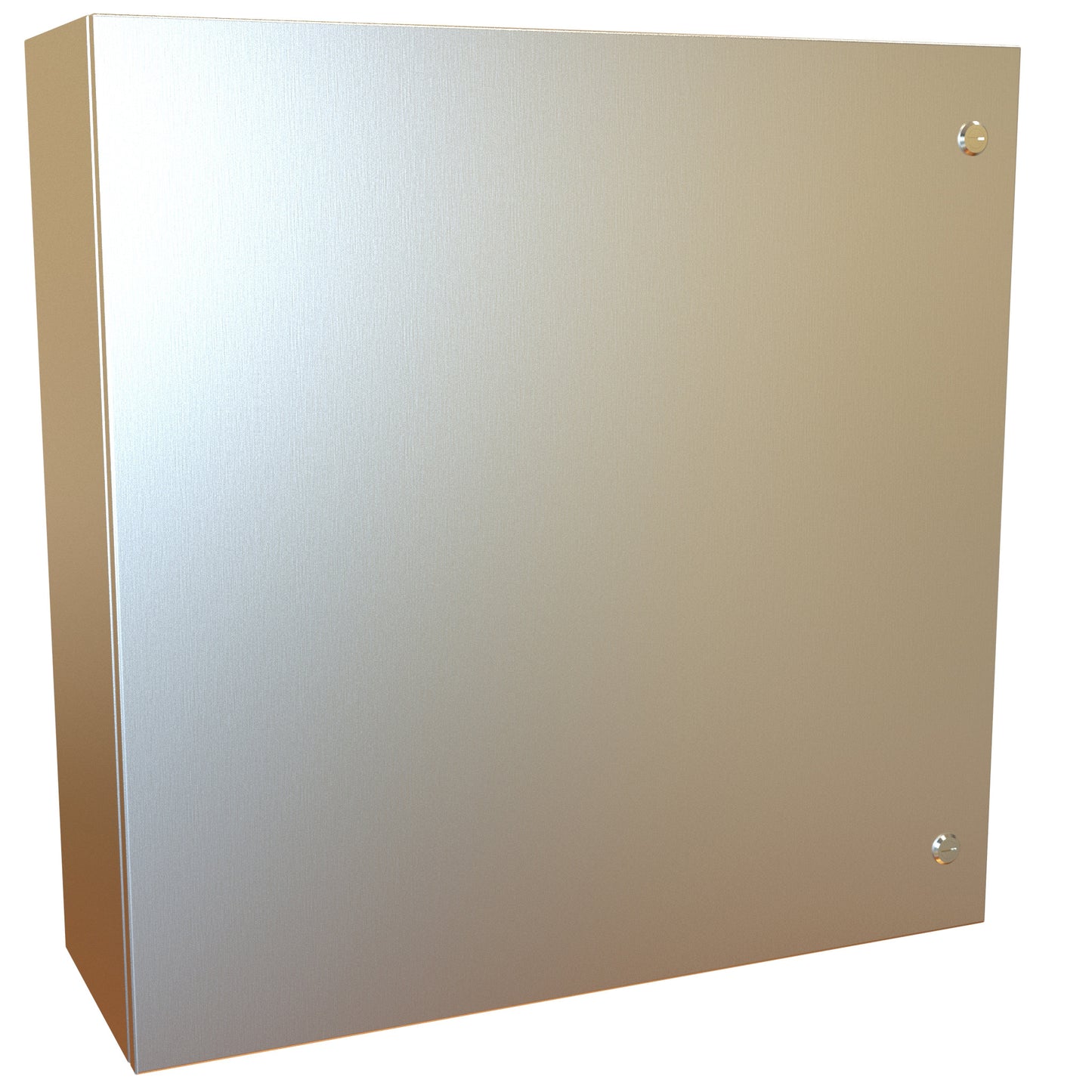 Hammond EN4SD303010S16 N4X Eclipse Wallmount Enclosure, Hinge Door with Quarter Turn, 30" x 30" x 10", 316 Stainless Steel