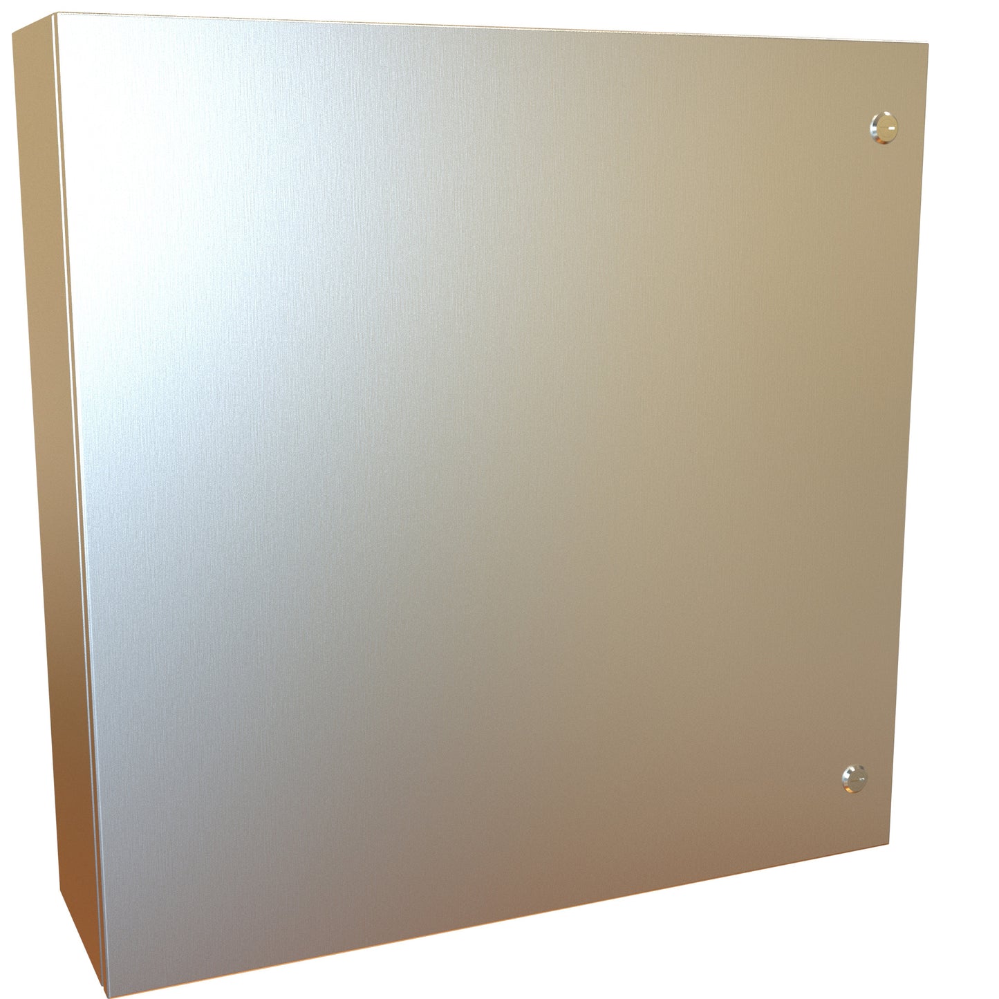 Hammond EN4SD30308SS N4X Eclipse Wallmount Enclosure, Hinge Door with Quarter Turn, 30" x 30" x 8", 304 Stainless Steel