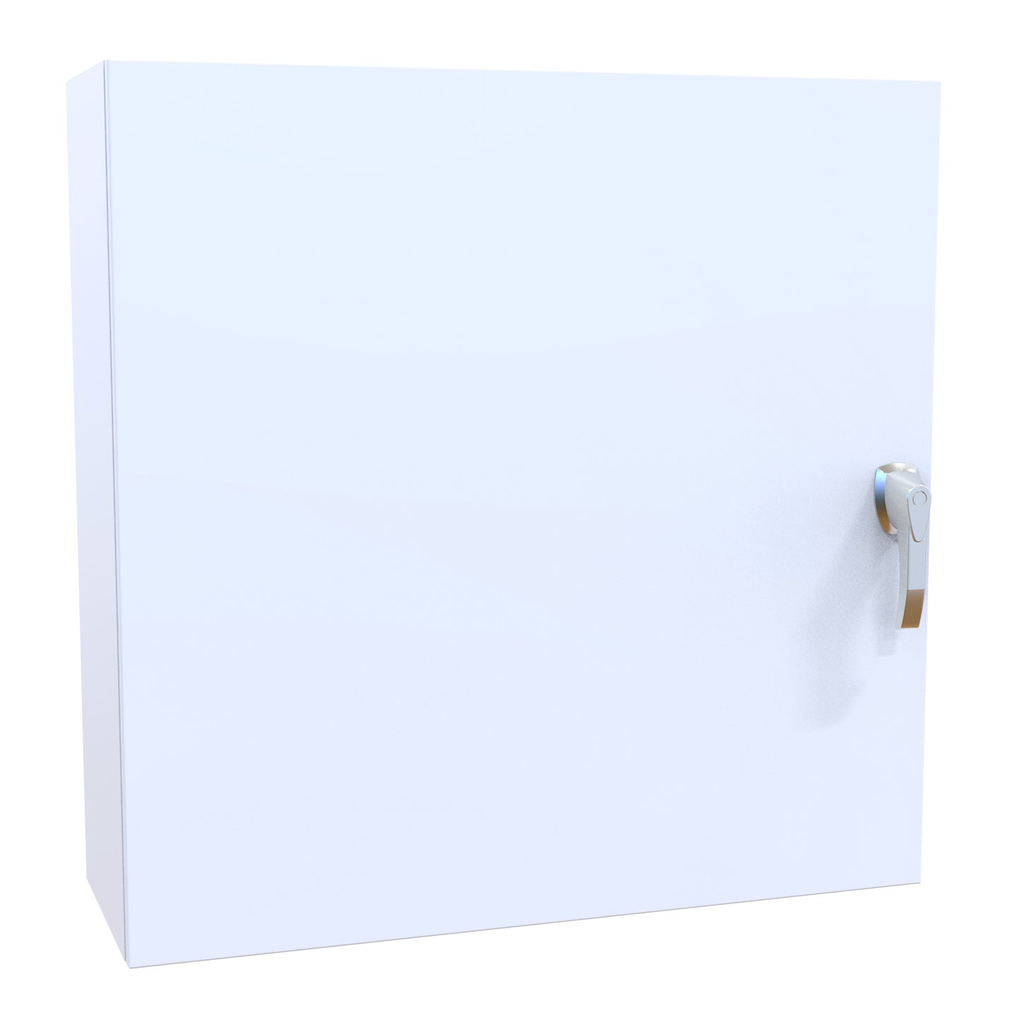 Hammond EN4SD363612SSWH N4X Eclipse Wallmount Enclosure, Hinge Door with Handle, 36" x 36" x 12", 304 Stainless Steel Painted White
