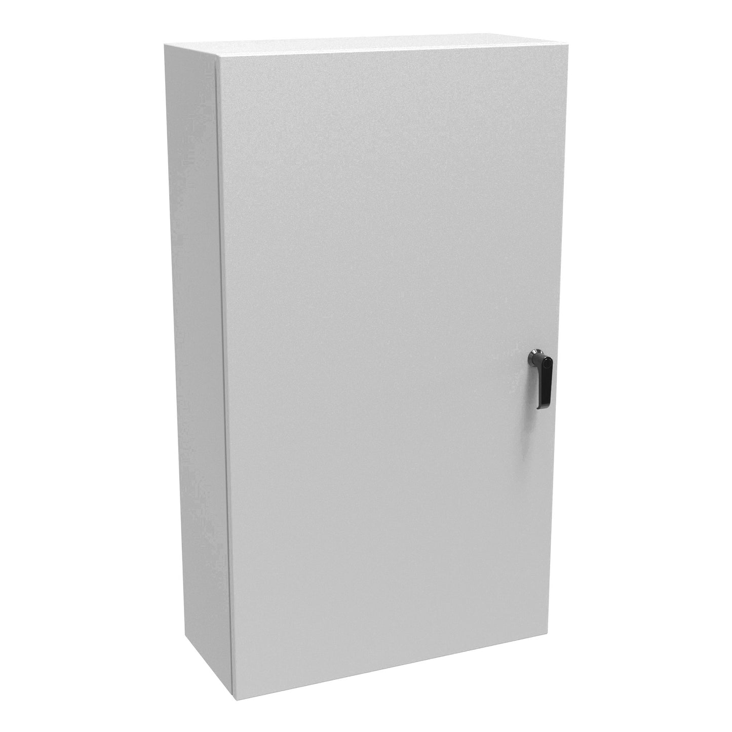 Hammond EN4SD422410LG N4,12 Eclipse Wallmount Enclosure, Hinge Door, Handle with 3 Point Latching, 42" x 24" x 10", Steel/Light Gray