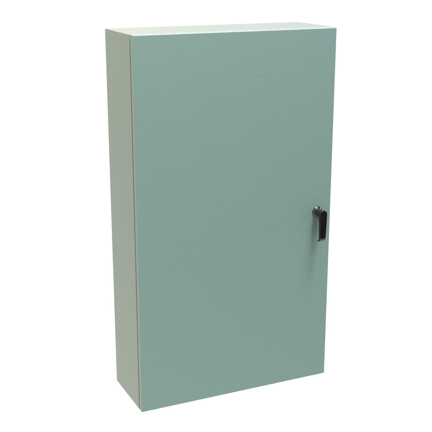Hammond EN4SD42248GY N4,12 Eclipse Wallmount Enclosure, Hinge Door, Handle with 3 Point Latching, 42" x 24" x 8", Steel/Gray