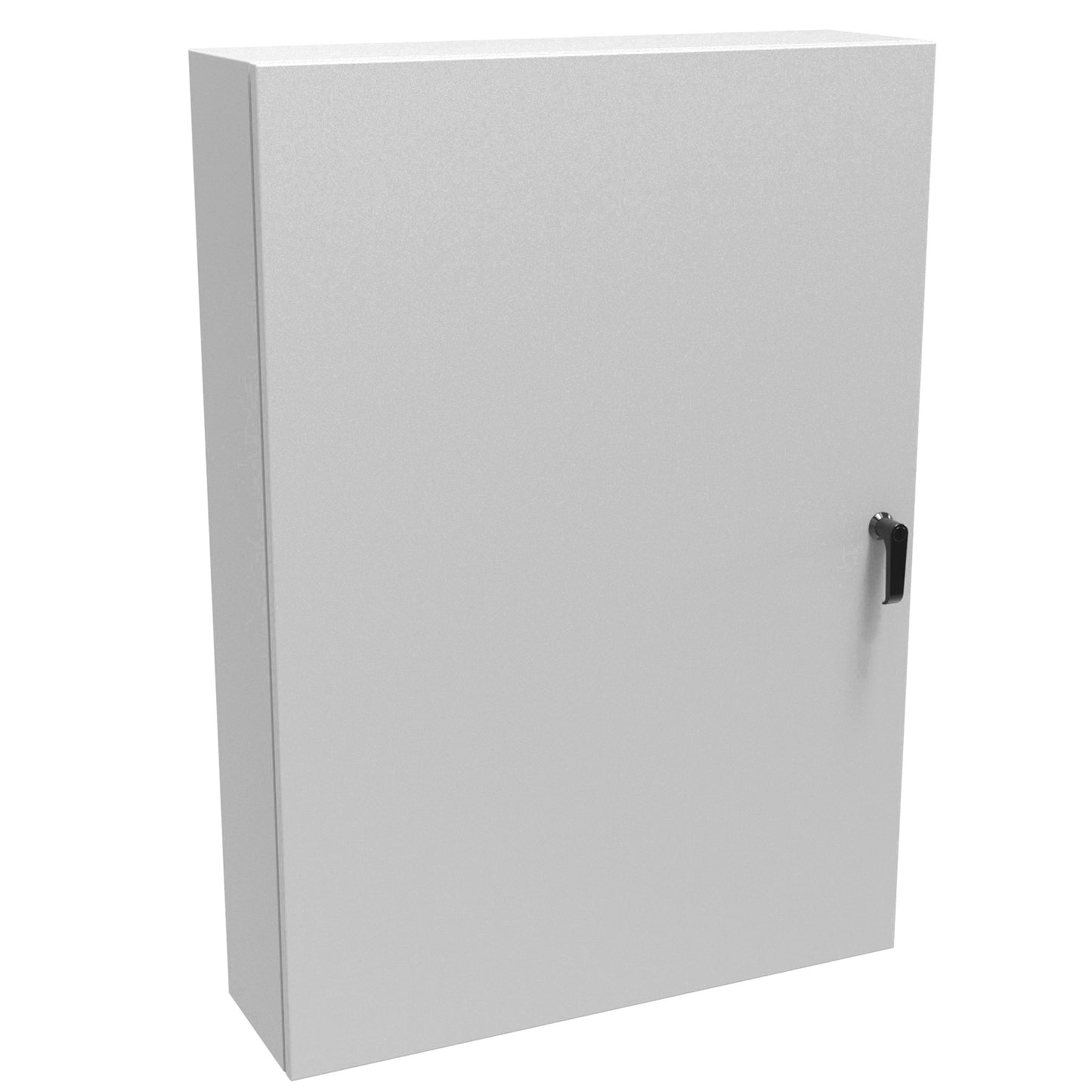 Hammond EN4SD42308LG N4,12 Eclipse Wallmount Enclosure, Hinge Door, Handle with 3 Point Latching, 42" x 30" x 8", Steel/Light Gray