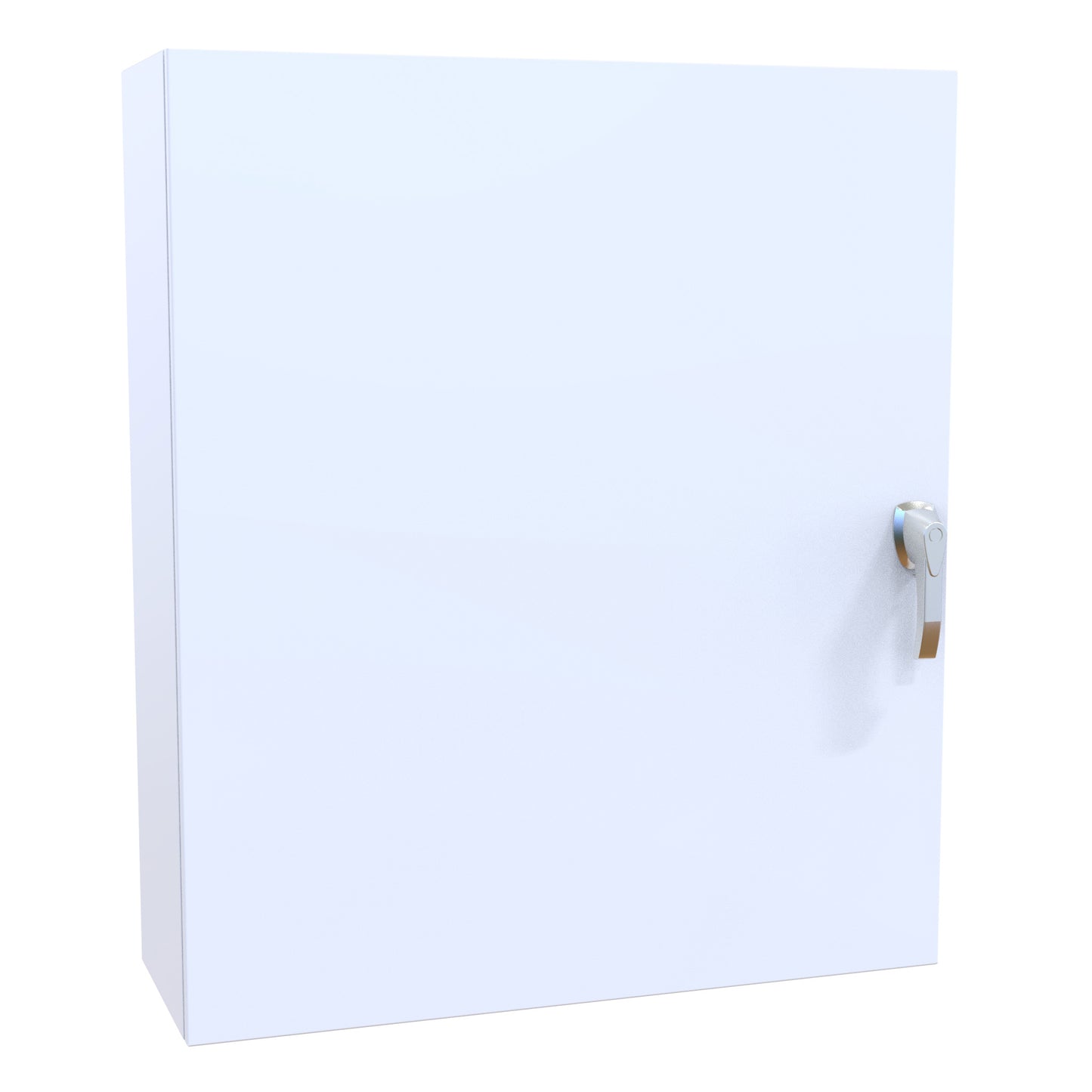 Hammond EN4SD423612SSWH N4X Eclipse Wallmount Enclosure, Hinge Door with Handle, 42" x 36" x 12", 304 Stainless Steel Painted White