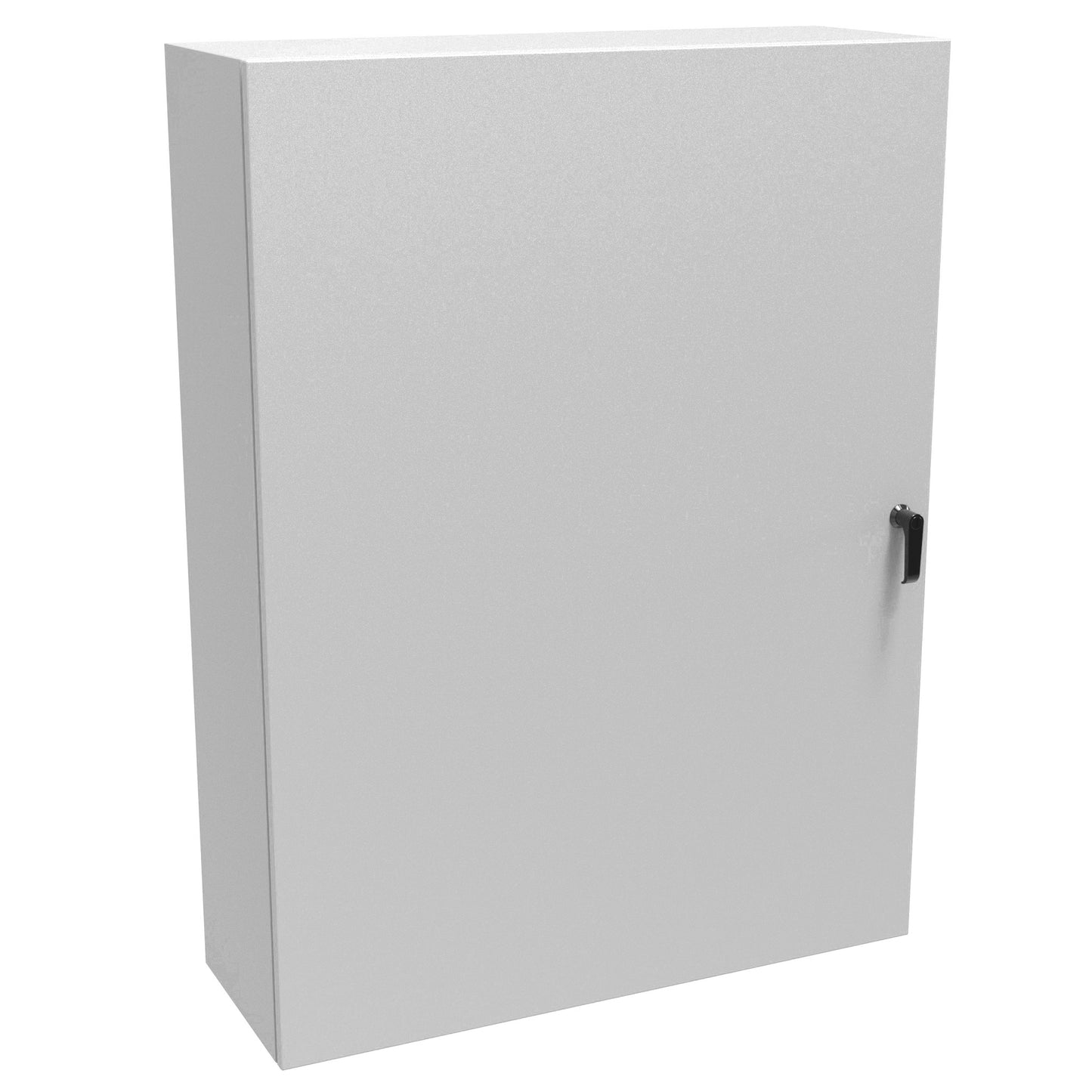Hammond EN4SD483612LG N4,12 Eclipse Wallmount Enclosure, Hinge Door, Handle with 3 Point Latching, 48" x 36" x 12", Steel/Light Gray