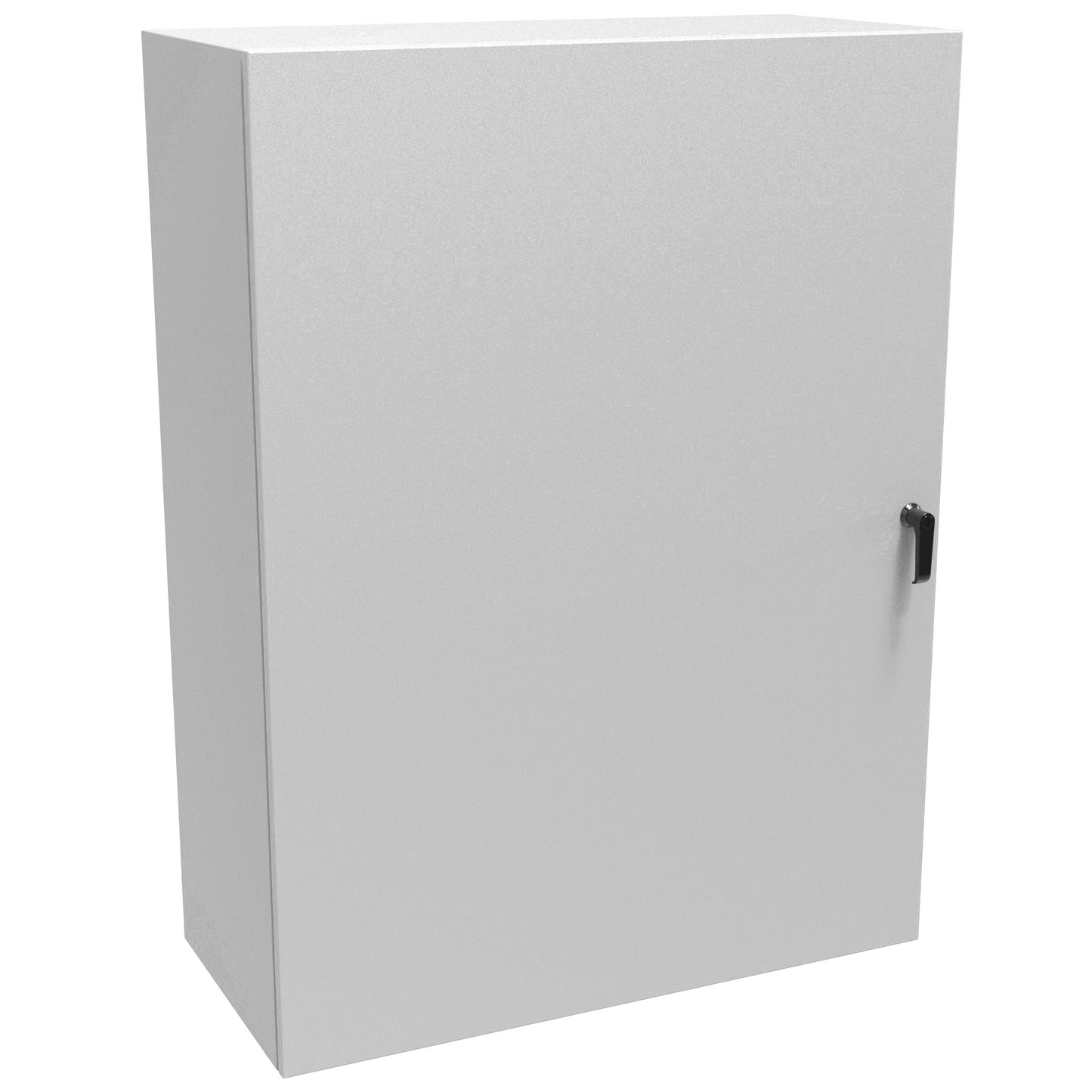 Hammond EN4SD483616LG N4,12 Eclipse Wallmount Enclosure, Hinge Door, Handle with 3 Point Latching, 48" x 36" x 16", Steel/Light Gray