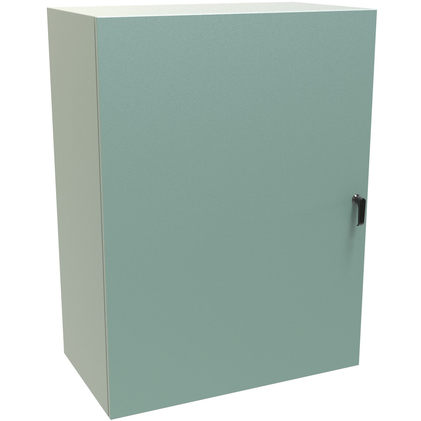Hammond EN4SD483620GY N4,12 Eclipse Wallmount Enclosure, Hinge Door, Handle with 3 Point Latching, 48" x 36" x 20", Steel/Gray