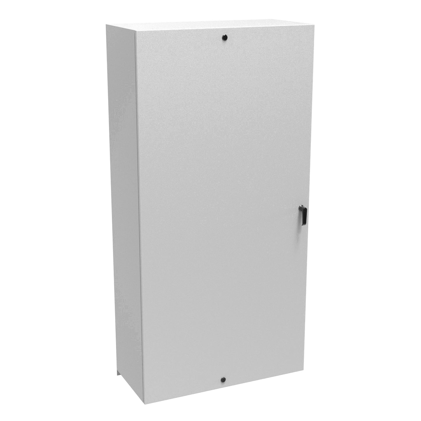 Hammond EN4SD723616LG N4,12 Eclipse Wallmount Enclosure, Hinge Door, Handle with 3 Point Latching Plus Additional Quarter Turns, 72" x 36" x 16", Steel/Light Gray