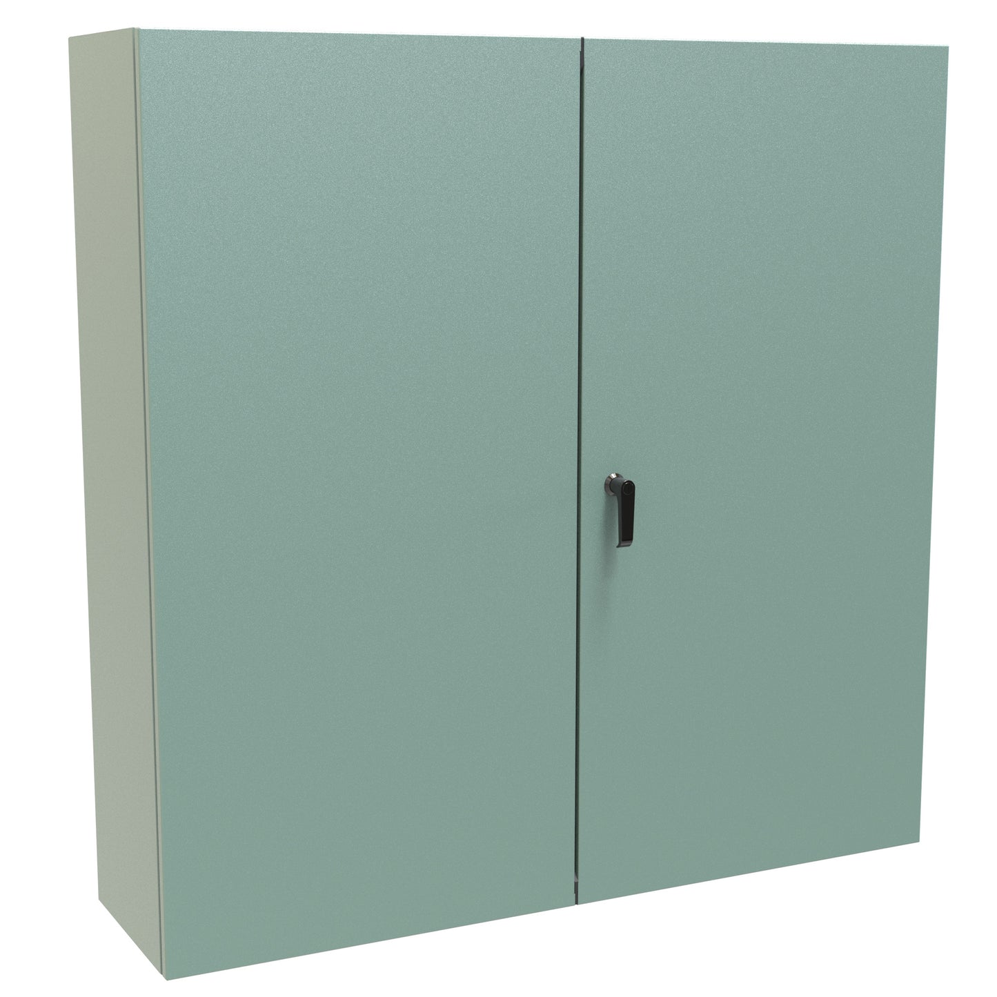 Hammond EN4TD484812GY N12 Two Door Eclipse Enclosure. - 48" x 48" x 12" - Steel/Gray