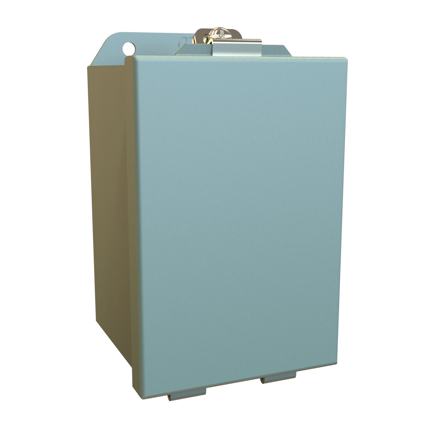 Hammond HJ644LP N4,12 J Mild Steel Junction Box, Lift-Off Cover with Clamps - 6" x 4" x 4" - Gray