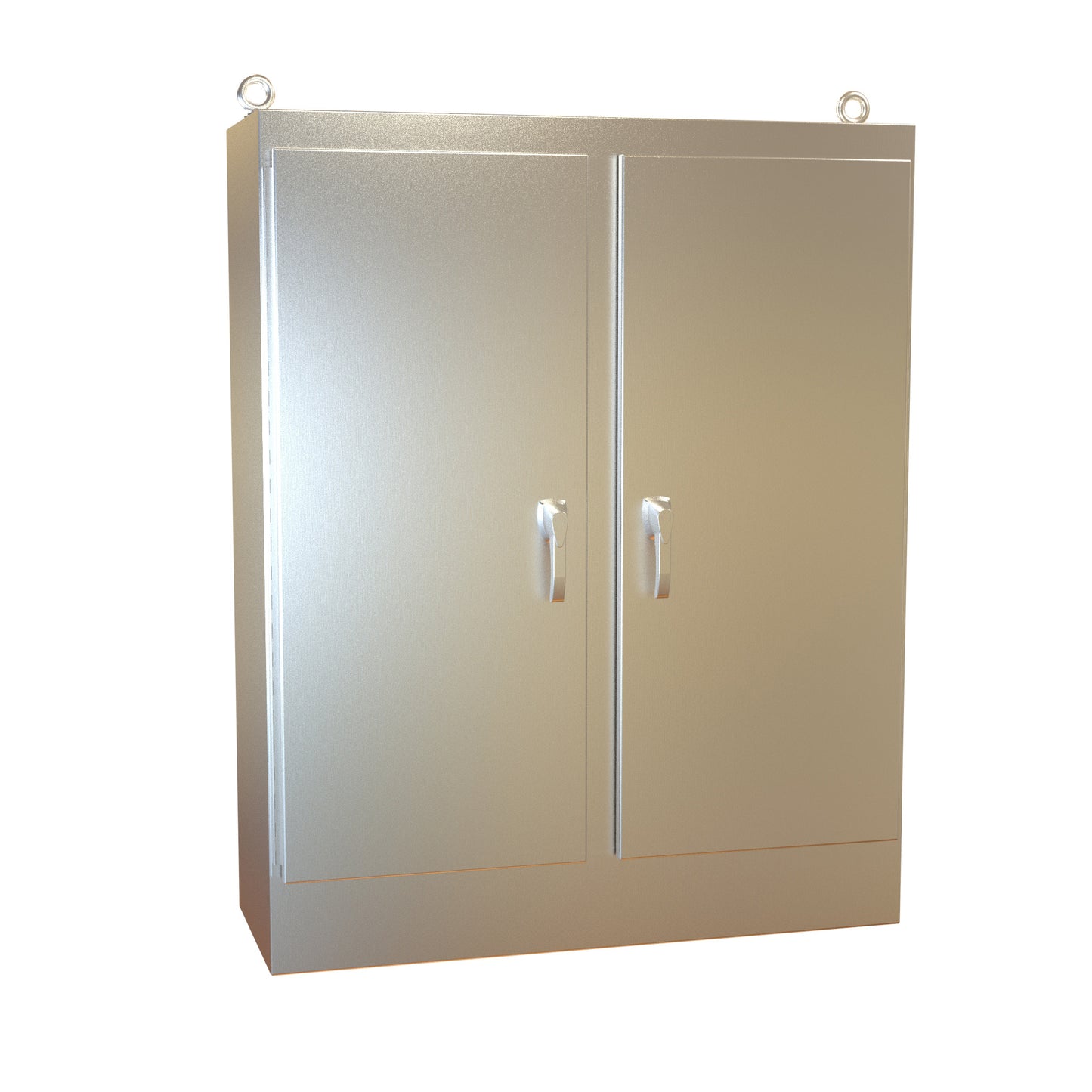 Hammond HN4FS604818SS N4X 2 Door Freestanding Enclosure - 60" x 48" x 18" - 304 Stainless Steel