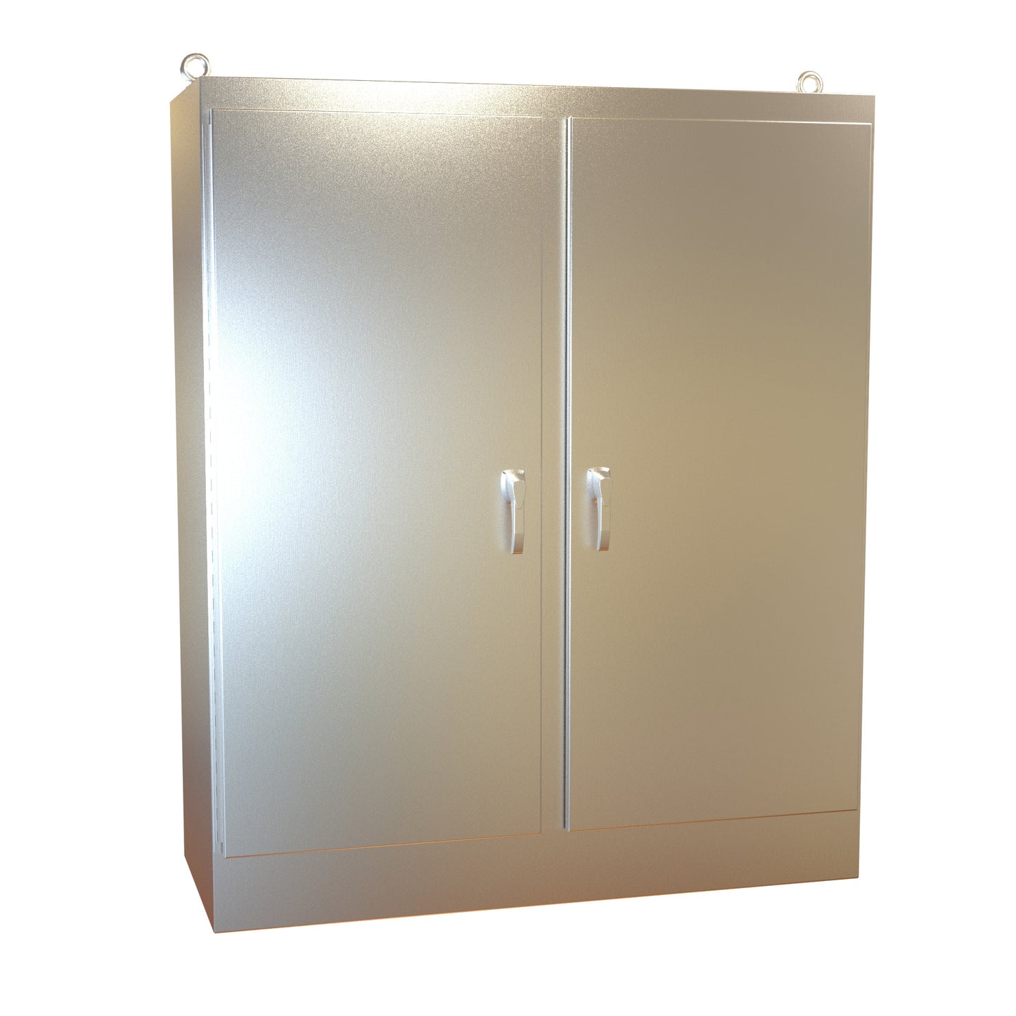 Hammond HN4FS726024SS N4X 2 Door Freestanding Enclosure - 72" x 60" x 24" - 304 Stainless Steel
