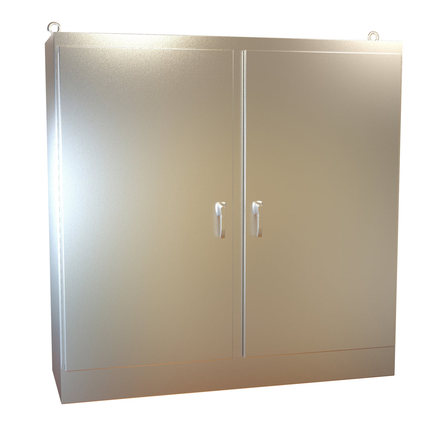 Hammond HN4FS727224SS N4X 2 Door Freestanding Enclosure - 72" x 72" x 24" - 304 Stainless Steel